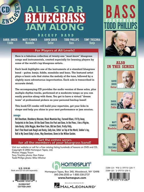 All star Bluegrass Jam Along Bass (HL00641947) - Image 3