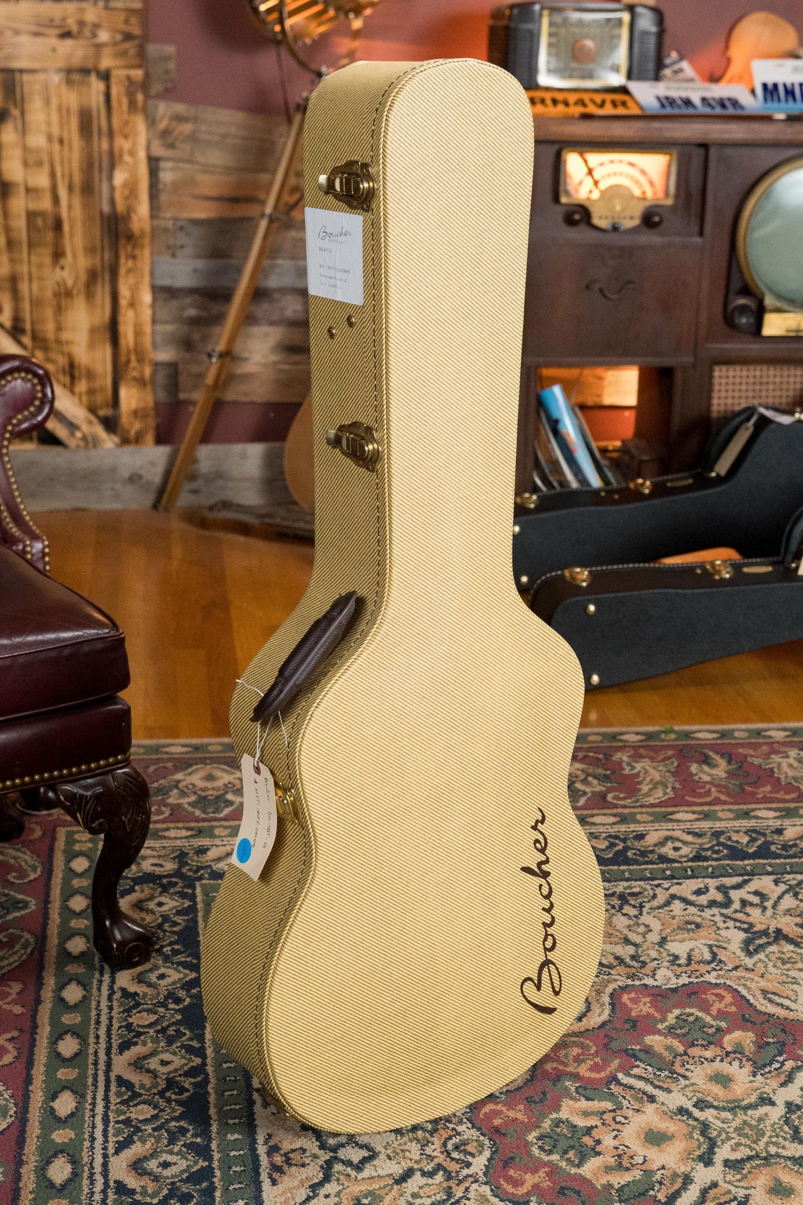 Boucher BG-41T-G Bluegrass Goose Series *ALL* Torrefied Adirondack/Mahogany OM Gold Pack Acoustic Guitar #1003 - Image 13