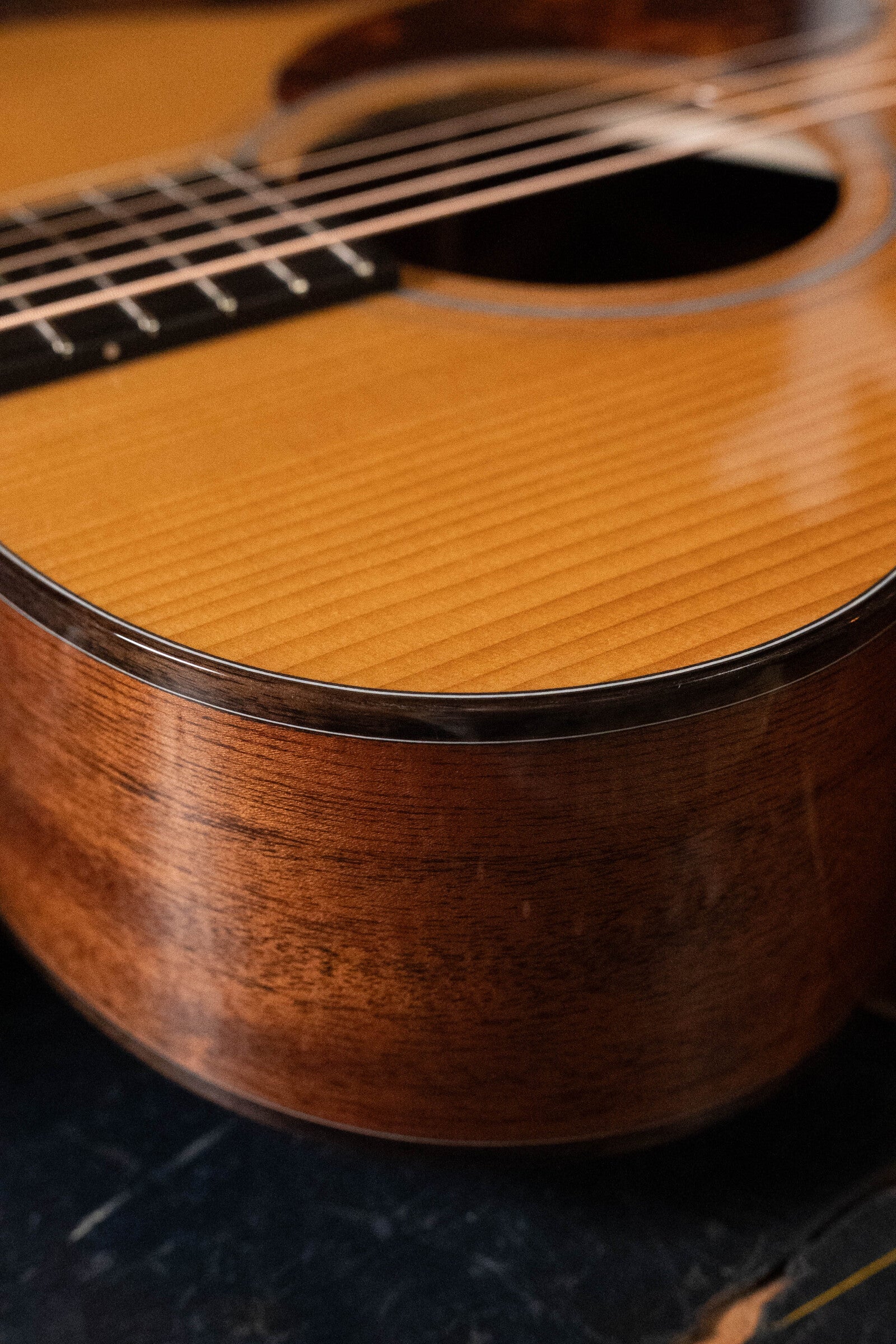Boucher BG-41T-G Bluegrass Goose Series *ALL* Torrefied Adirondack/Mahogany OM Gold Pack Acoustic Guitar #1013 - Image 14