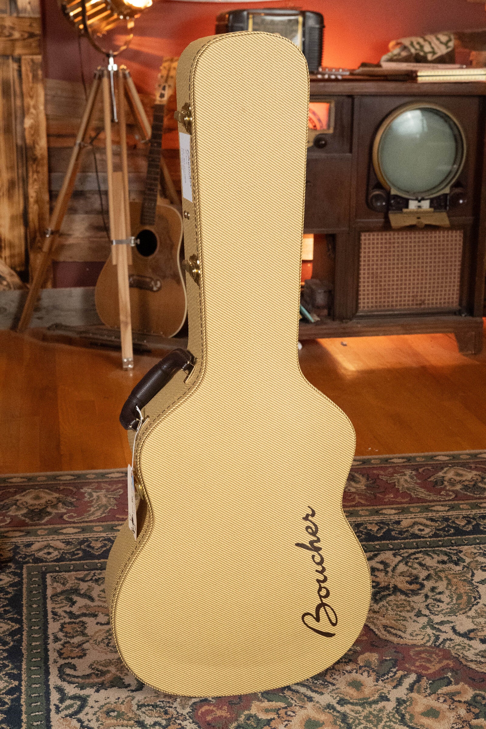 Boucher BG-41T-G Bluegrass Goose Series *ALL* Torrefied Adirondack/Mahogany OM Gold Pack Acoustic Guitar #1013 - Image 15