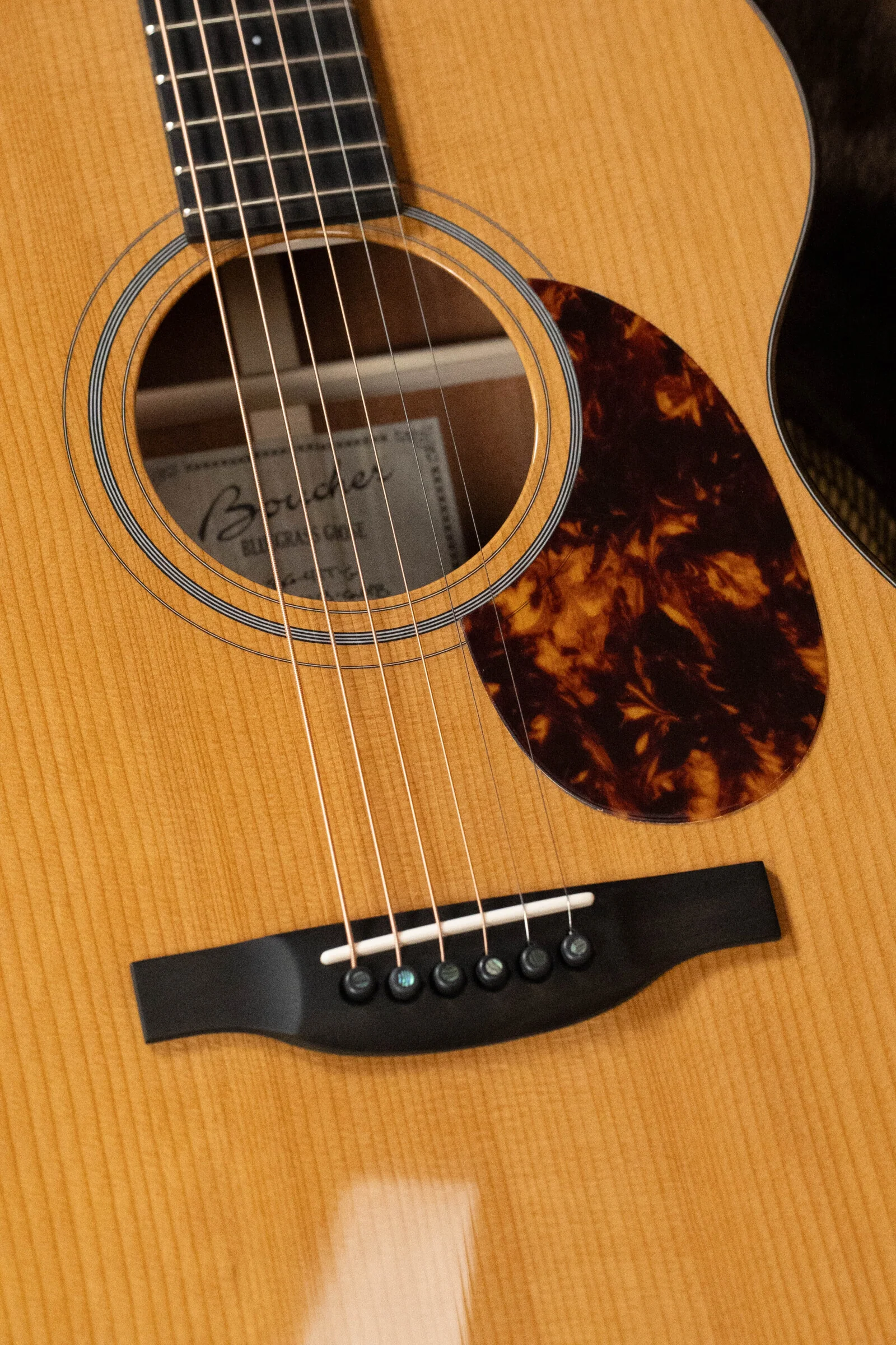Boucher BG-41T-G Bluegrass Goose Series *ALL* Torrefied Adirondack/Mahogany OM Gold Pack Acoustic Guitar #1013 - Image 3