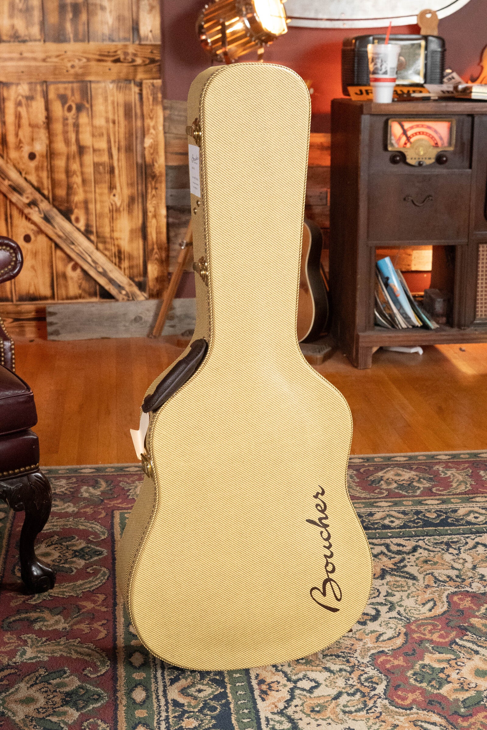 Boucher BG-42T-G Bluegrass Goose Series *ALL* Torrefied Master Grade Adirondack/Mahogany Dreadnought Gold Pack Acoustic Guitar #1023 - Image 13