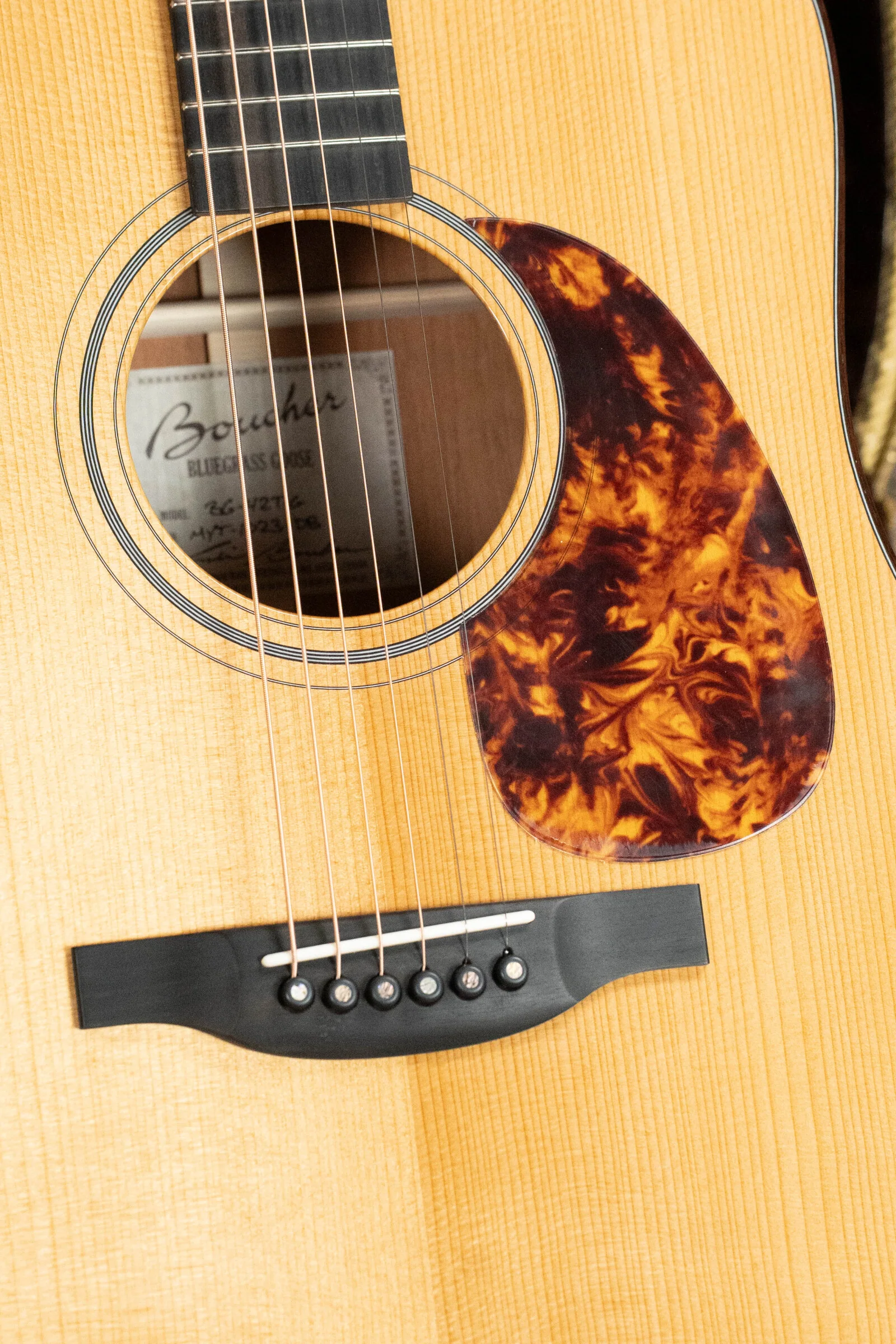 Boucher BG-42T-G Bluegrass Goose Series *ALL* Torrefied Master Grade Adirondack/Mahogany Dreadnought Gold Pack Acoustic Guitar #1023 - Image 3