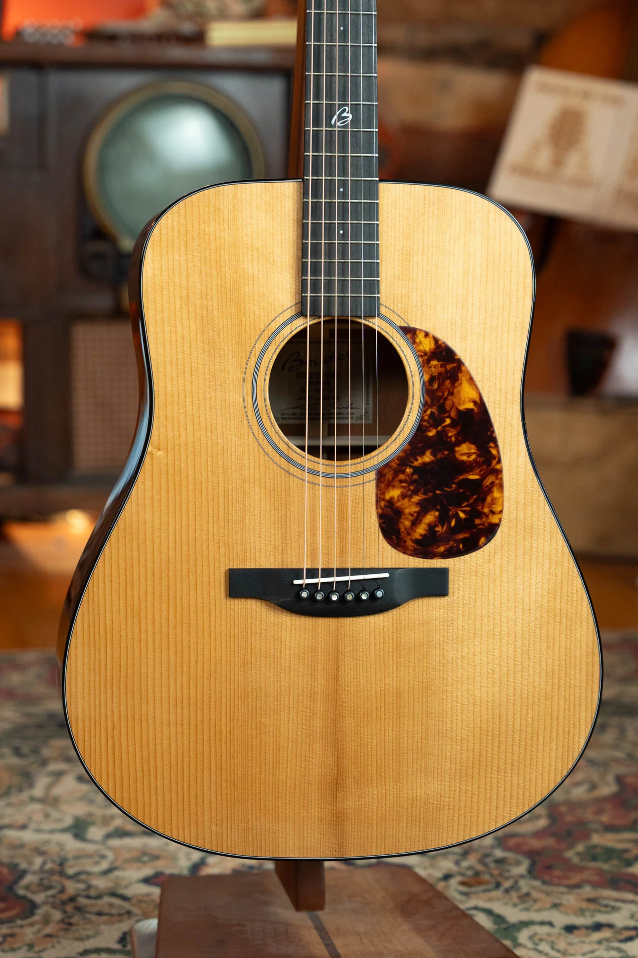 Boucher BG-42T-G Bluegrass Goose Series *ALL* Torrefied Master Grade Adirondack/Mahogany Dreadnought Gold Pack Acoustic Guitar#1035 - Image 7