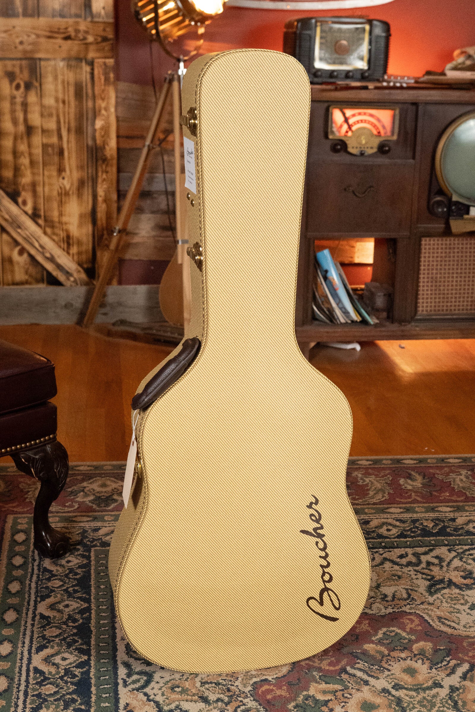 Boucher BG-42T-GM Bluegrass Goose Series *ALL* Torrefied Master Grade Adirondack/Mahogany Dreadnought Gold Master Pack Acoustic Guitar #1038 - Image 15