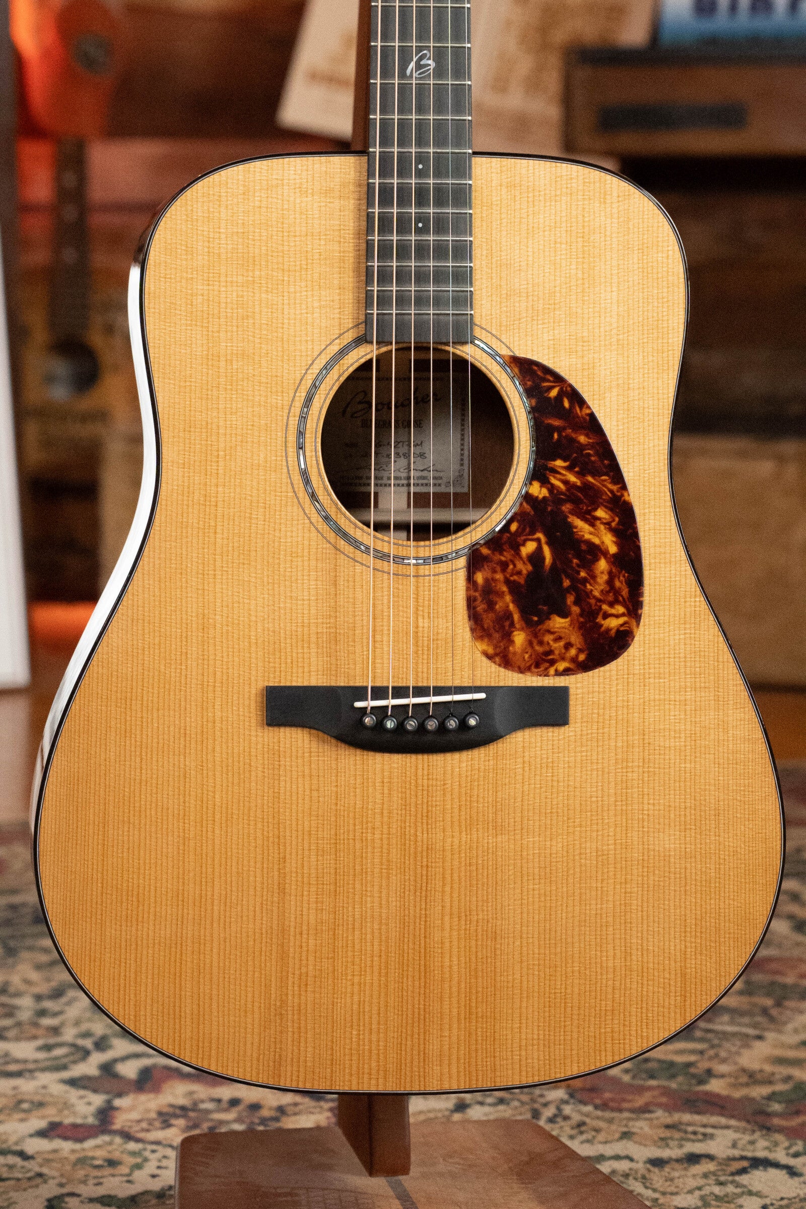 Boucher BG-42T-GM Bluegrass Goose Series *ALL* Torrefied Master Grade Adirondack/Mahogany Dreadnought Gold Master Pack Acoustic Guitar #1038 - Image 8
