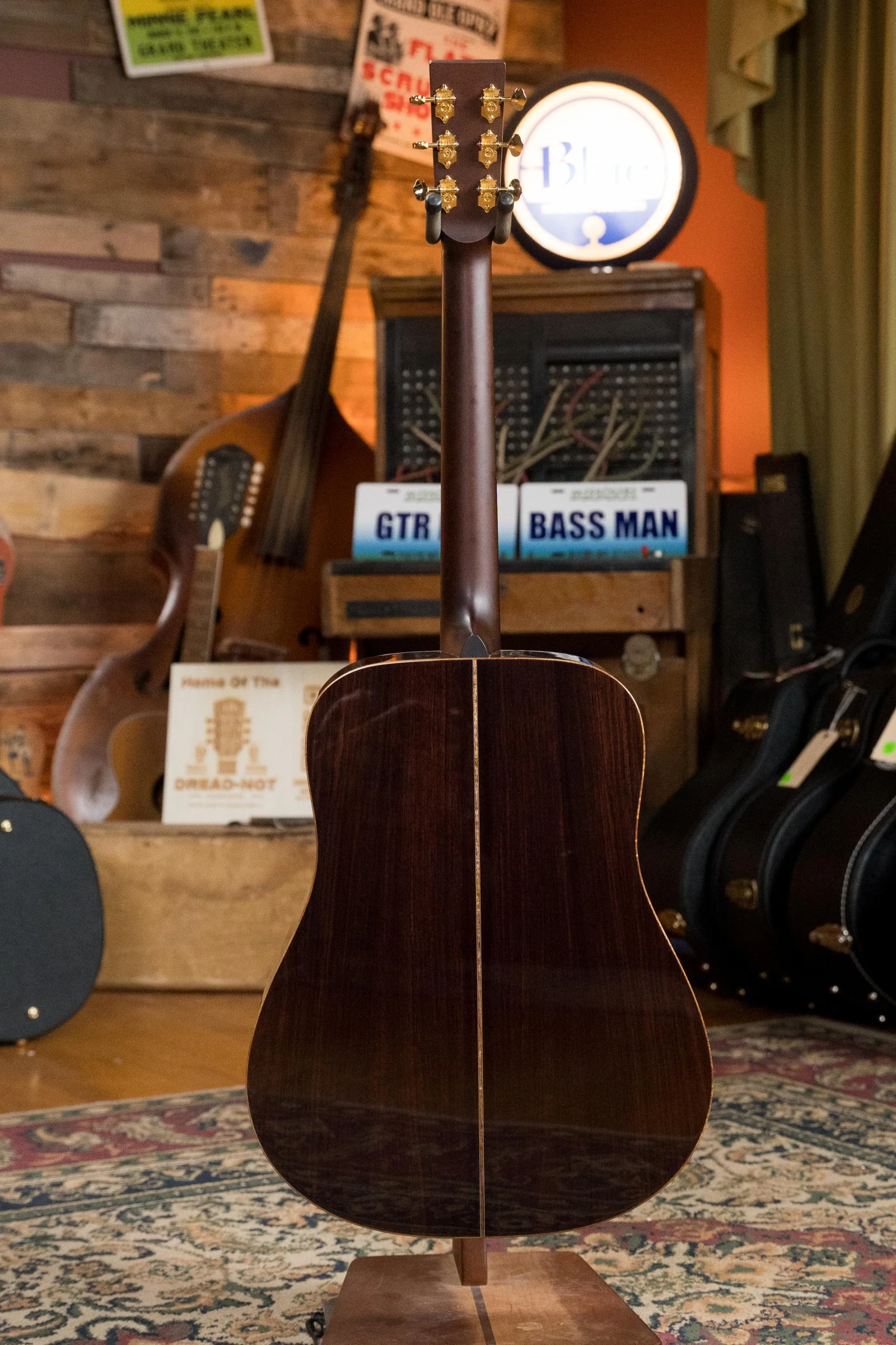 Boucher BG-52-GM Torrefied Master Grade Adirondack Red Spruce/East Indian Rosewood Bluegrass Goose Series Dreadnought Acoustic Guitar #1362 - Image 5