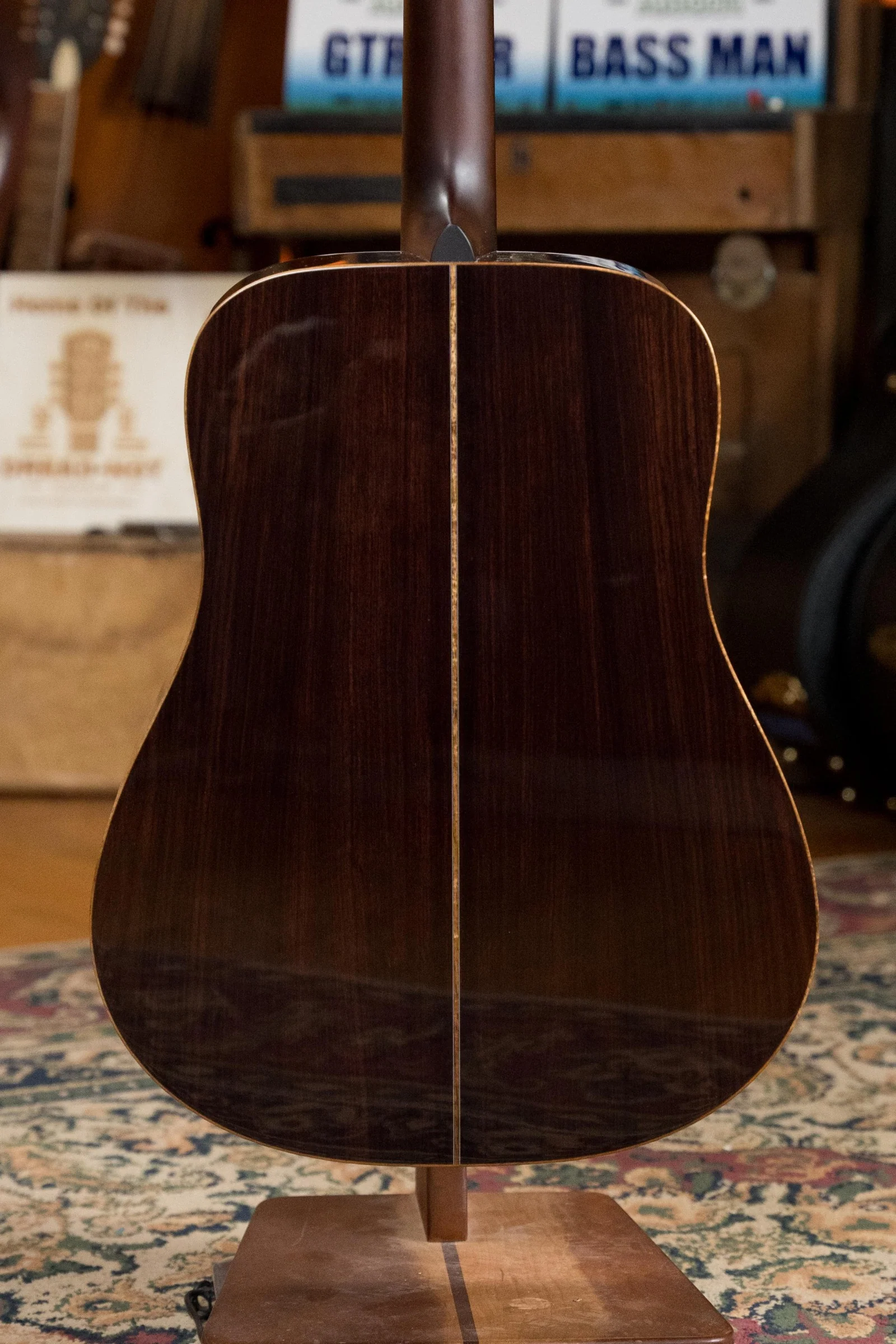 Boucher BG-52-GM Torrefied Master Grade Adirondack Red Spruce/East Indian Rosewood Bluegrass Goose Series Dreadnought Acoustic Guitar #1362 - Image 6