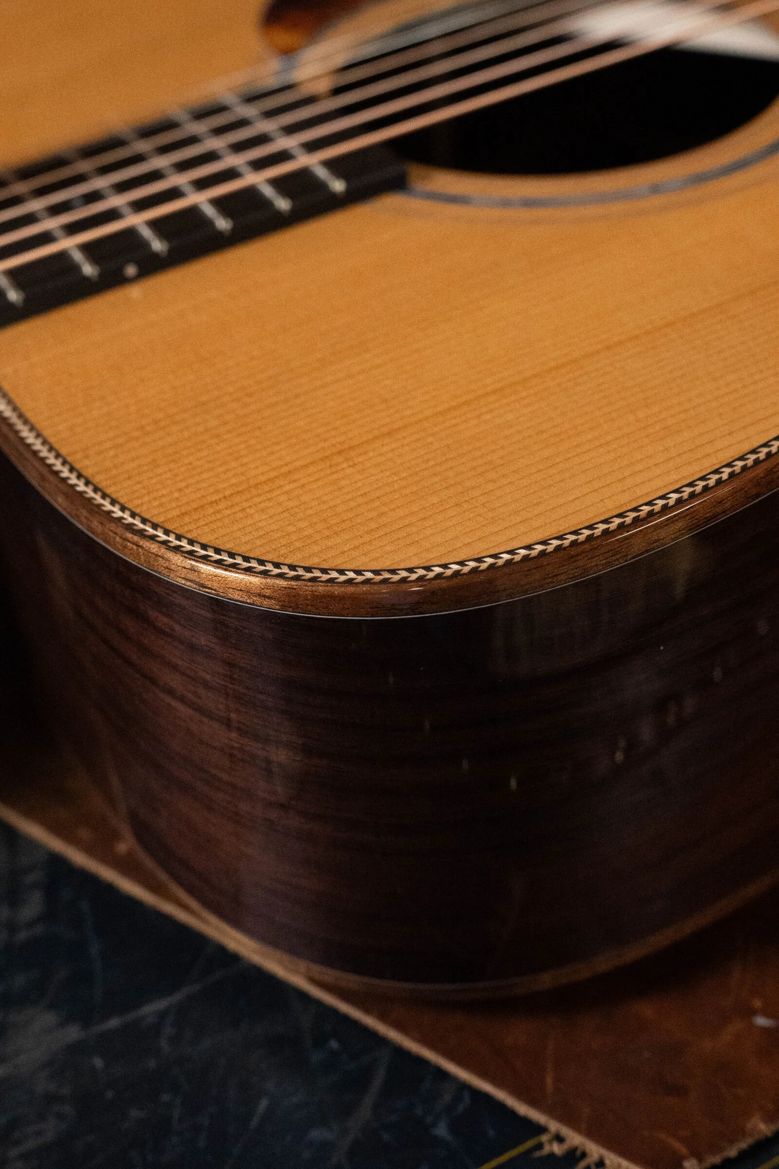 Boucher BG-52-GM Torrefied Master Grade Adirondack Red Spruce/East Indian Rosewood Bluegrass Goose Series Dreadnought Acoustic Guitar #1369 - Image 14