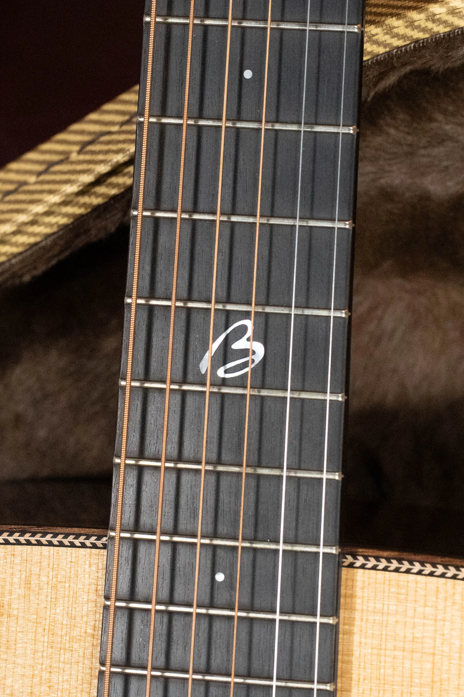 Boucher BG-52-GM Torrefied Master Grade Adirondack Red Spruce/East Indian Rosewood Bluegrass Goose Series Dreadnought Acoustic Guitar #1369 - Image 5