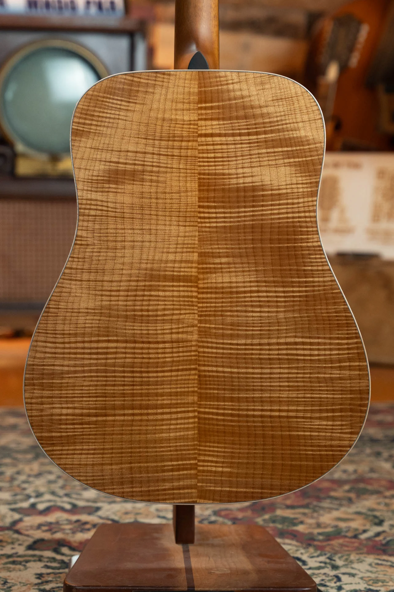 Boucher GR-SG-162T Grande Reserve Torrefied Red Spruce/Flamed Maple Dreadnought Acoustic Guitar #1037 - Image 12