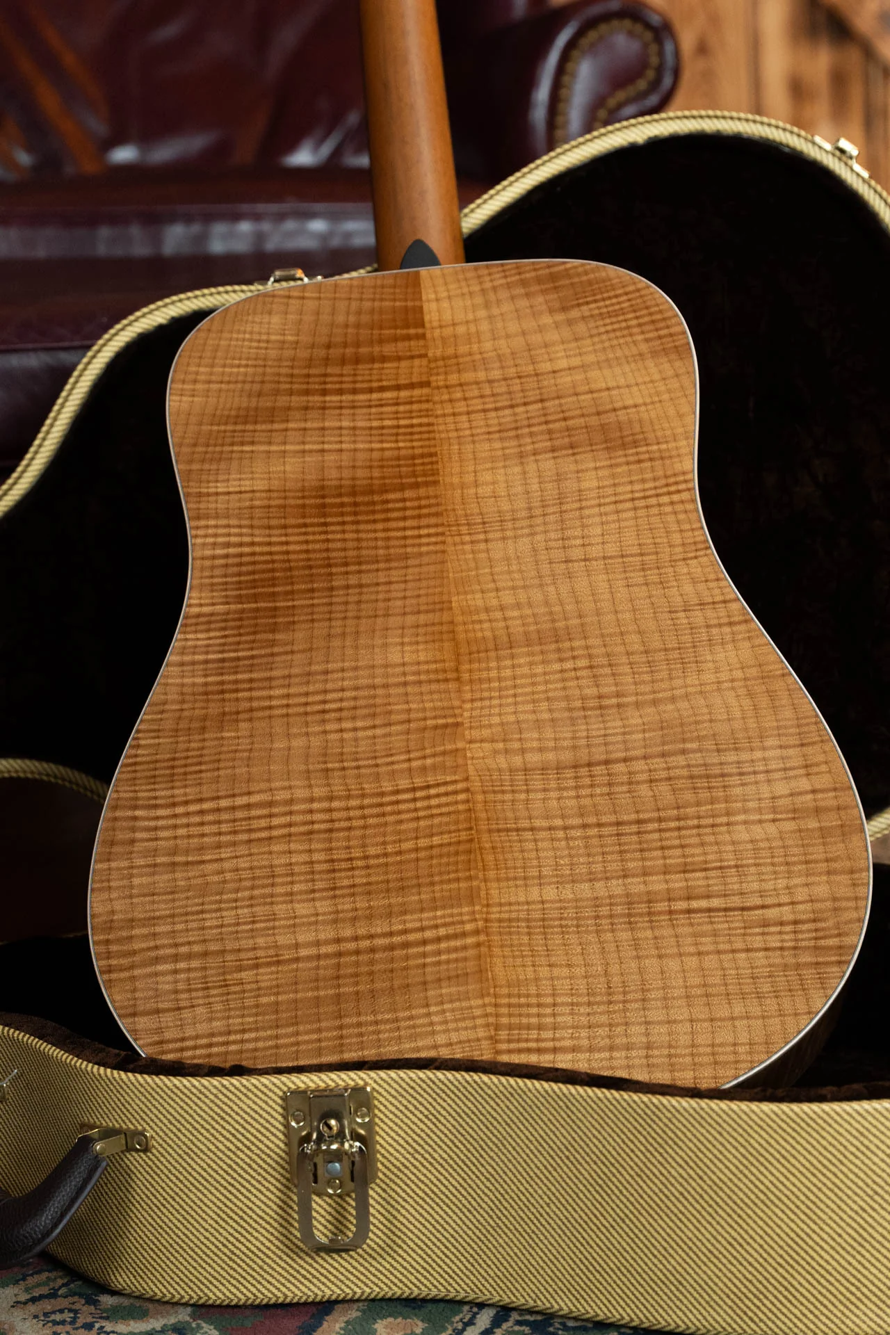 Boucher GR-SG-162T Grande Reserve Torrefied Red Spruce/Flamed Maple Dreadnought Acoustic Guitar #1037 - Image 4