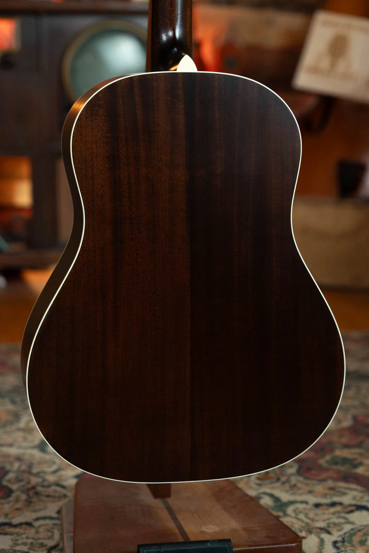 Bourgeois Professional Series Slope D Satin The Natural Sitka/Mahogany Slope Shoulder Dreadnought Acoustic Guitar #1174 - Image 8