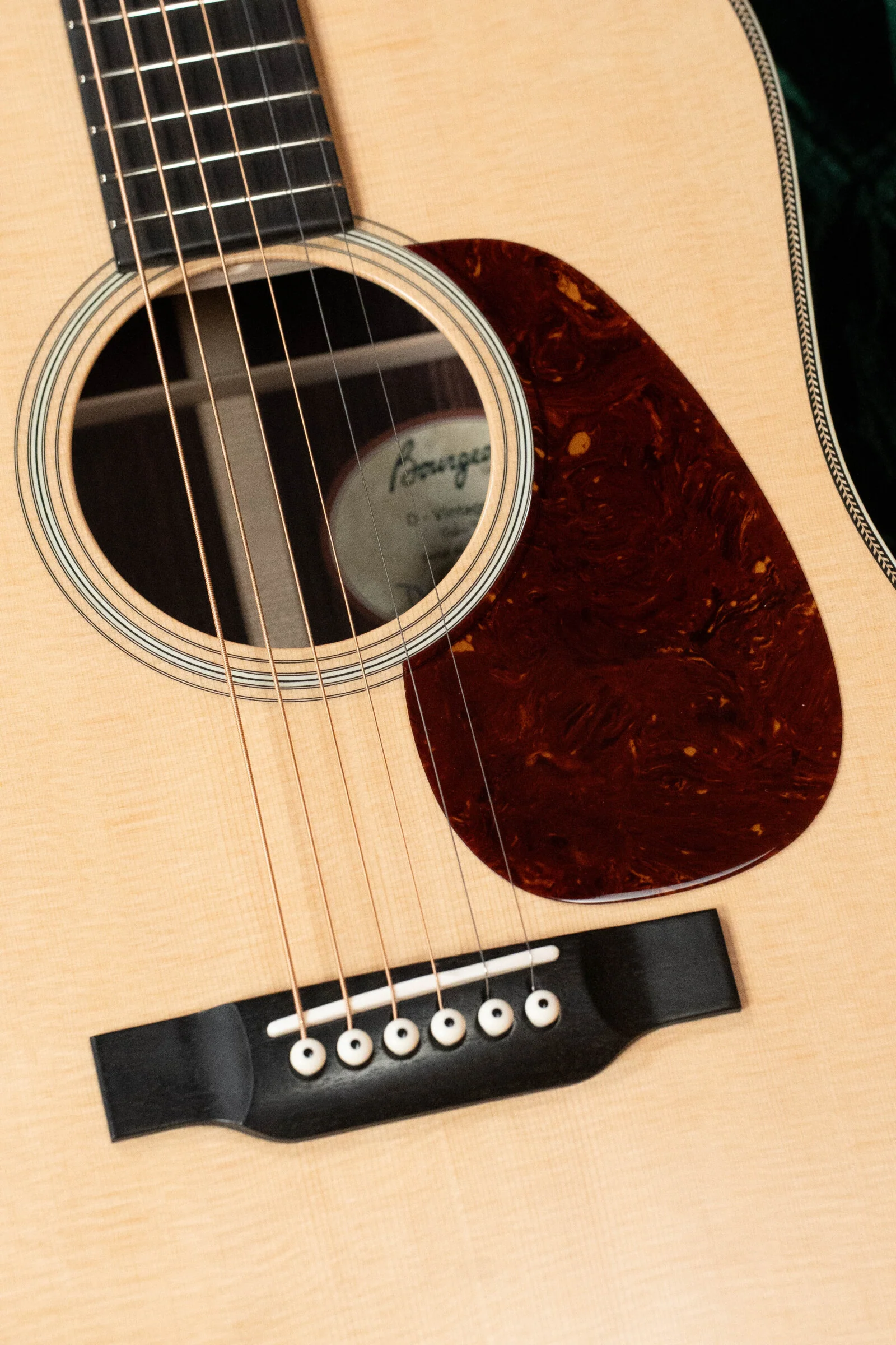 Bourgeois Professional Series Sitka/Rosewood Vintage Satin Dreadnought Acoustic Guitar #1124 - Image 3