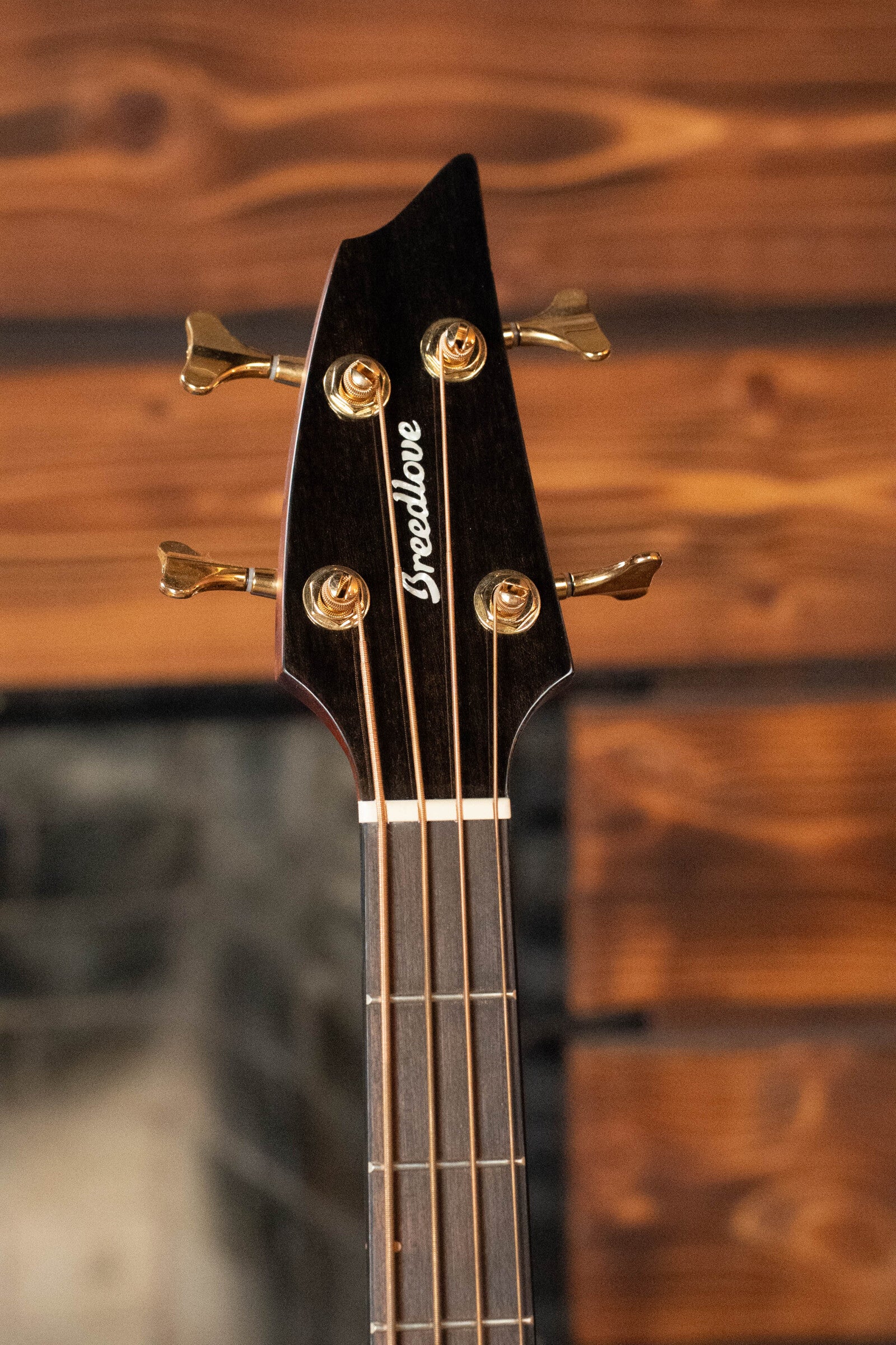 Breedlove Organic Solo Pro Concerto Red Cedar/African Mahogany Edgeburst Cutaway Acoustic Bass w/ Fishman Pickup #6054 - Image 6