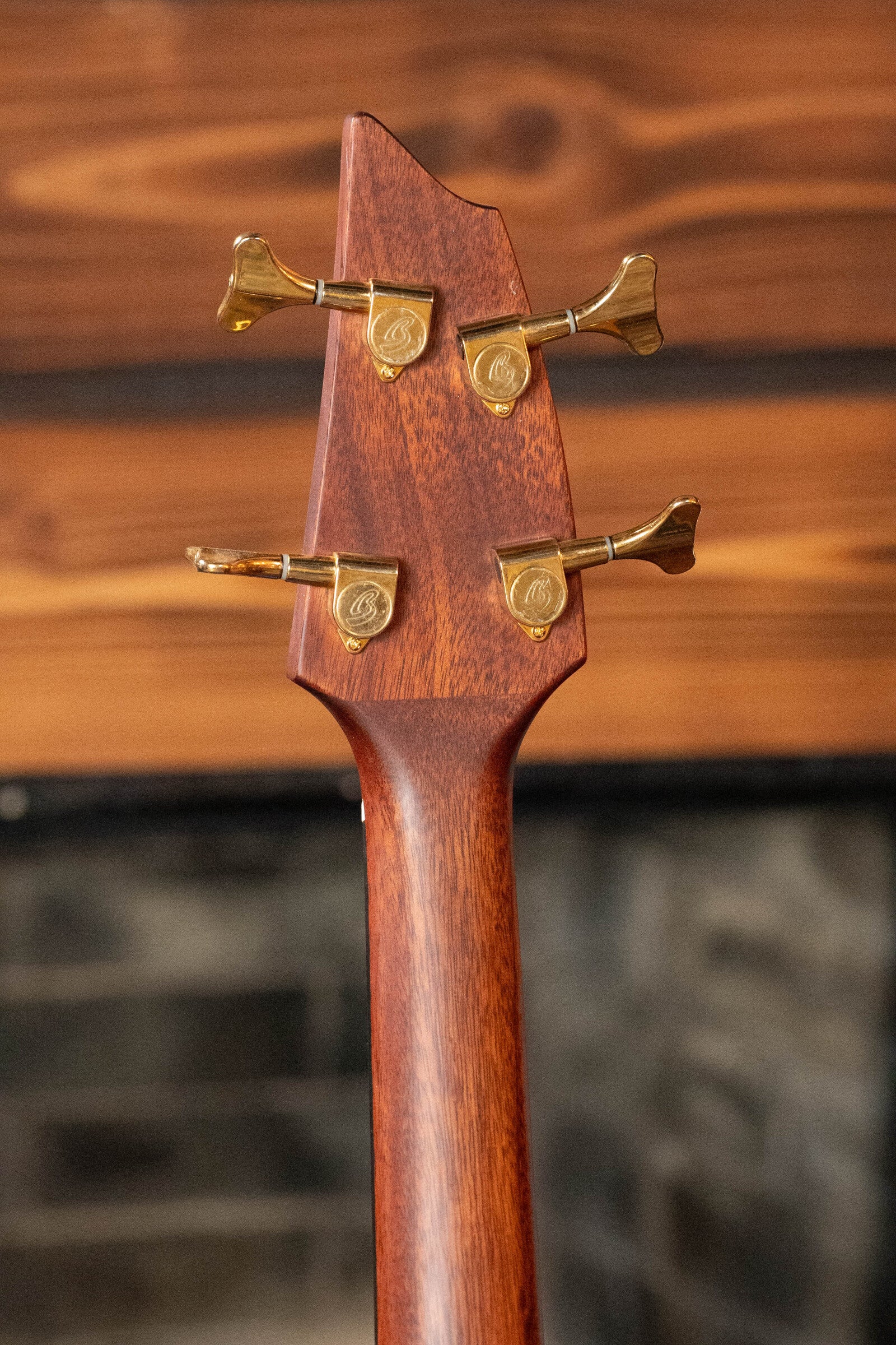 Breedlove Organic Solo Pro Concerto Red Cedar/African Mahogany Edgeburst Cutaway Acoustic Bass w/ Fishman Pickup #6054 - Image 8