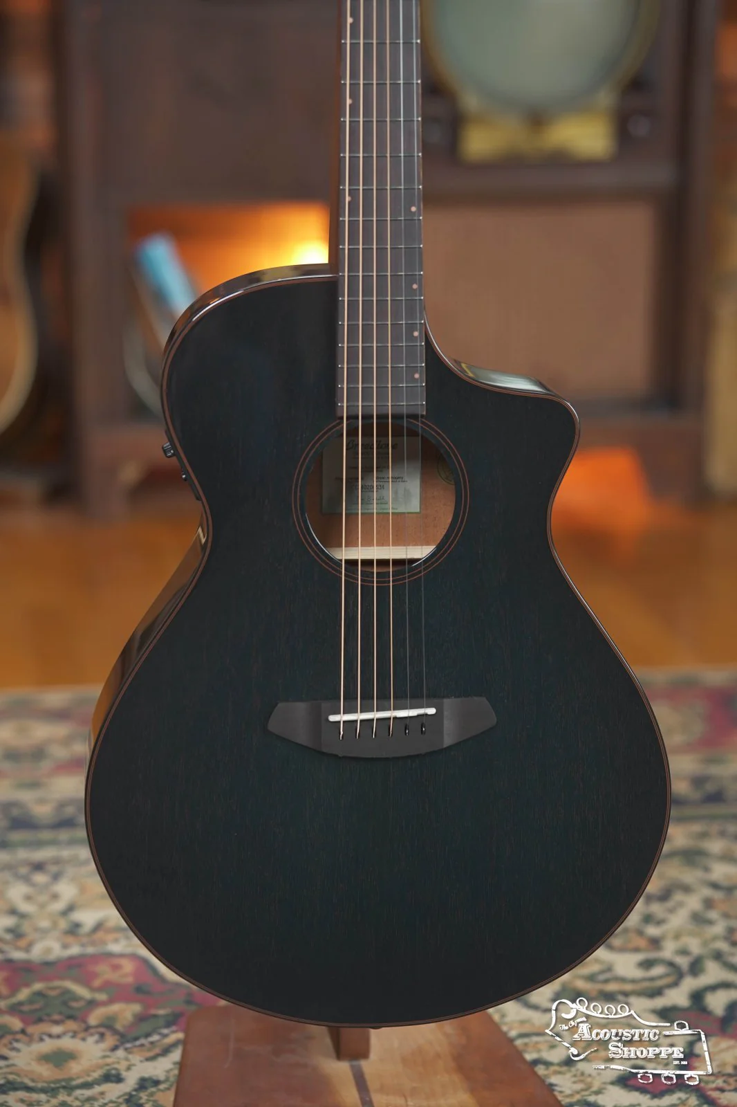 Breedlove Rainforest S Concert Papillon All Mahogany Cutaway Acoustic Guitar w/Fishman Pickup #6534 - Image 6