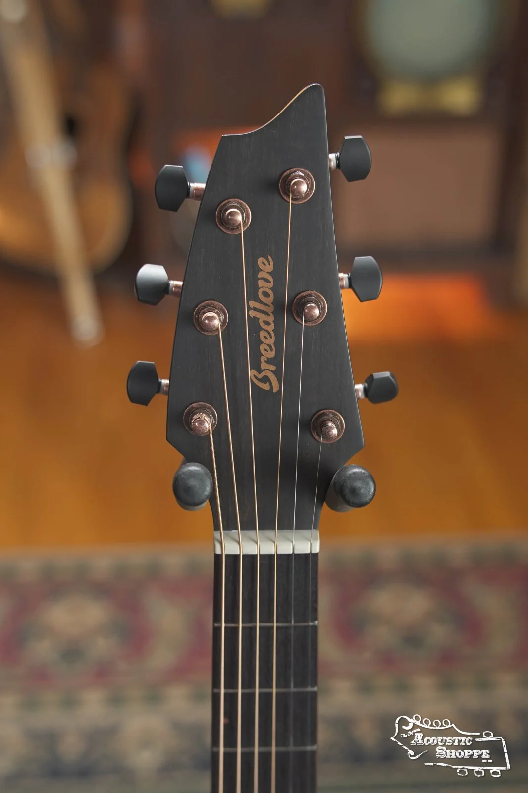 Breedlove Rainforest S Concert Papillon All Mahogany Cutaway Acoustic Guitar w/Fishman Pickup #6534 - Image 7