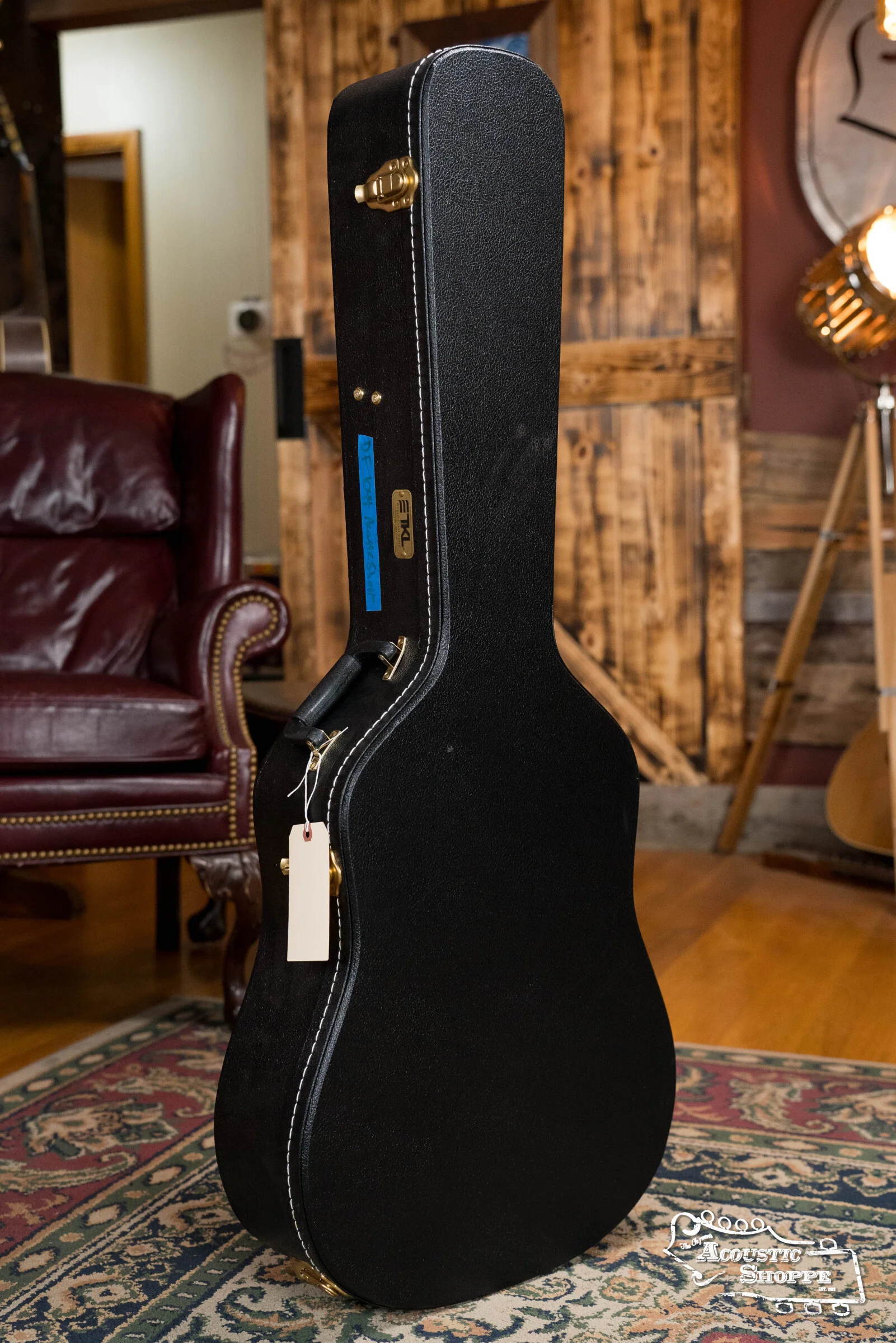 IRIS DF *Custom* Guild Sitka/Old Mahogany Burst Slope Shoulder Dreadnought Guitar #1044 - Image 13
