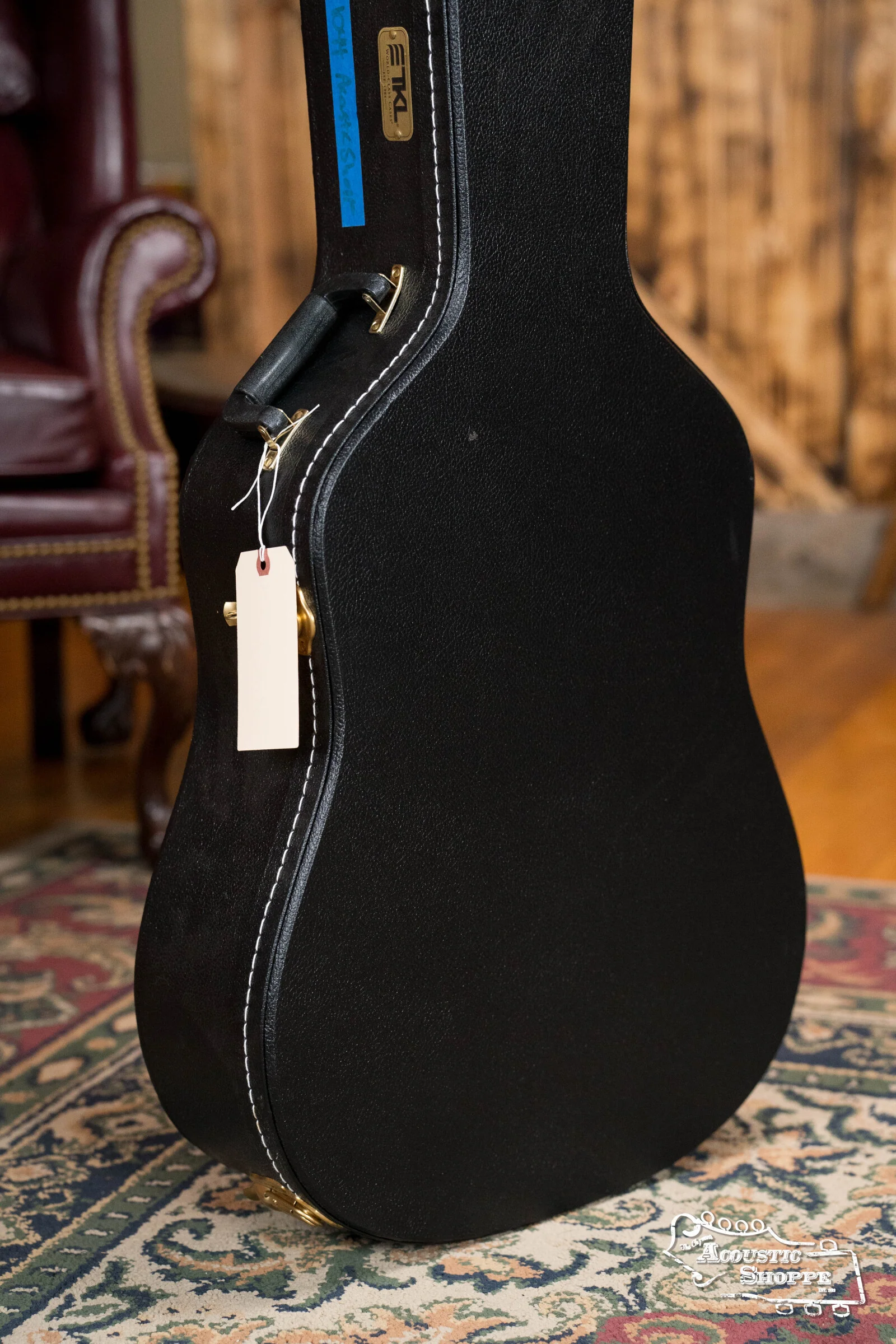 IRIS DF *Custom* Guild Sitka/Old Mahogany Burst Slope Shoulder Dreadnought Guitar #1044 - Image 52