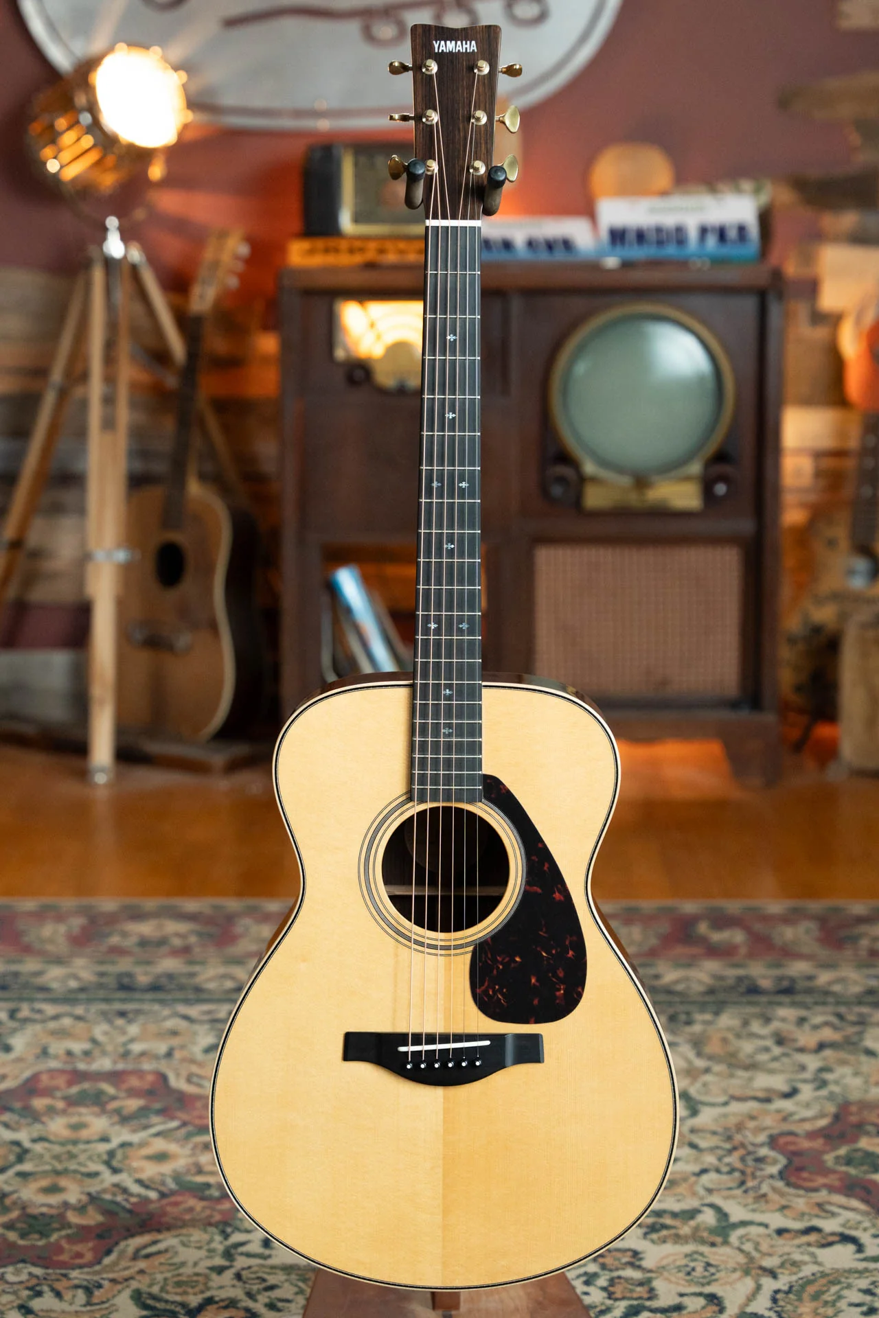 *Dread-Not Certified Used* Yamaha LS26R Engelmann Spruce/Rosewood Concert Body Acoustic Guitar #078A - Image 3