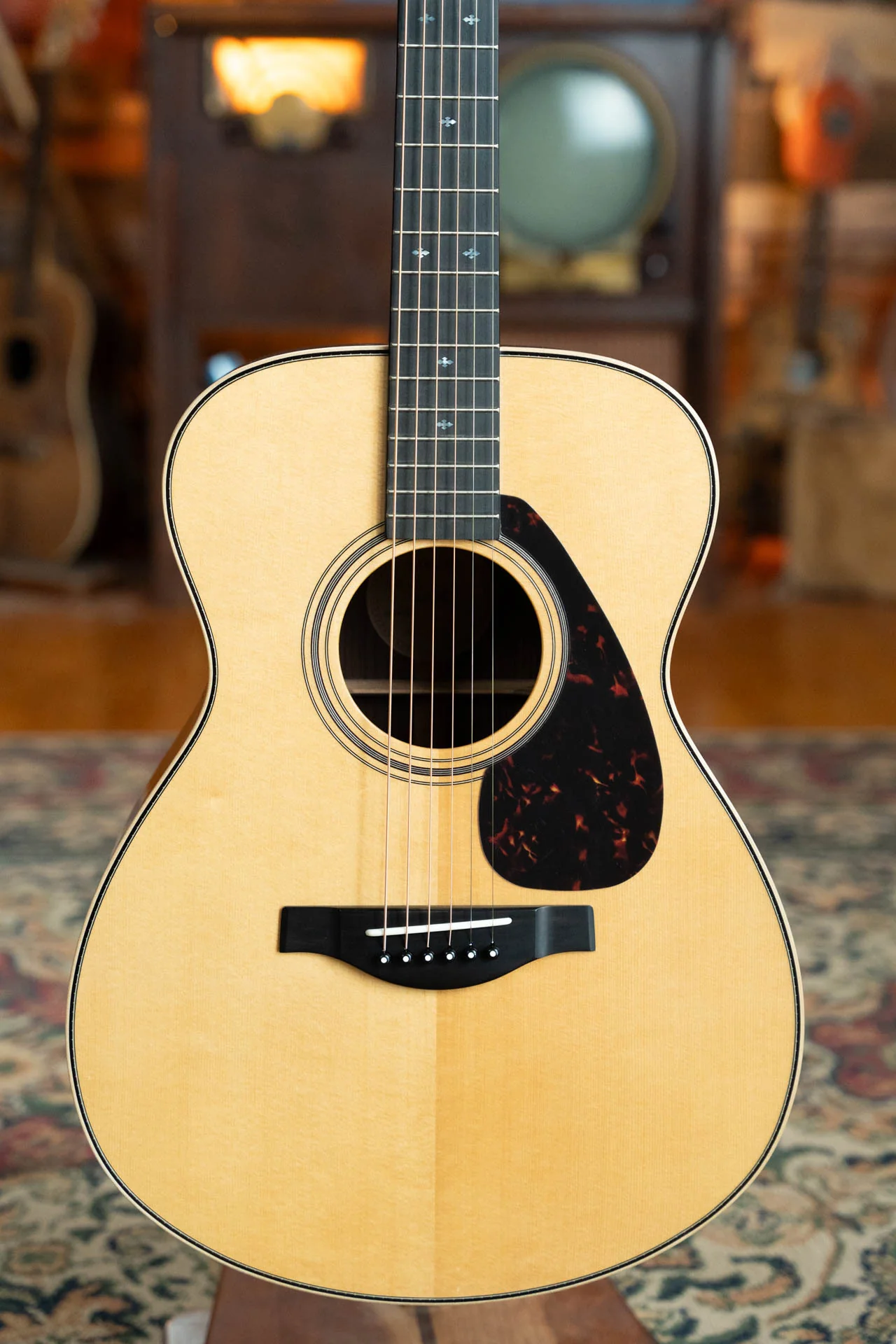 *Dread-Not Certified Used* Yamaha LS26R Engelmann Spruce/Rosewood Concert Body Acoustic Guitar #078A - Image 4