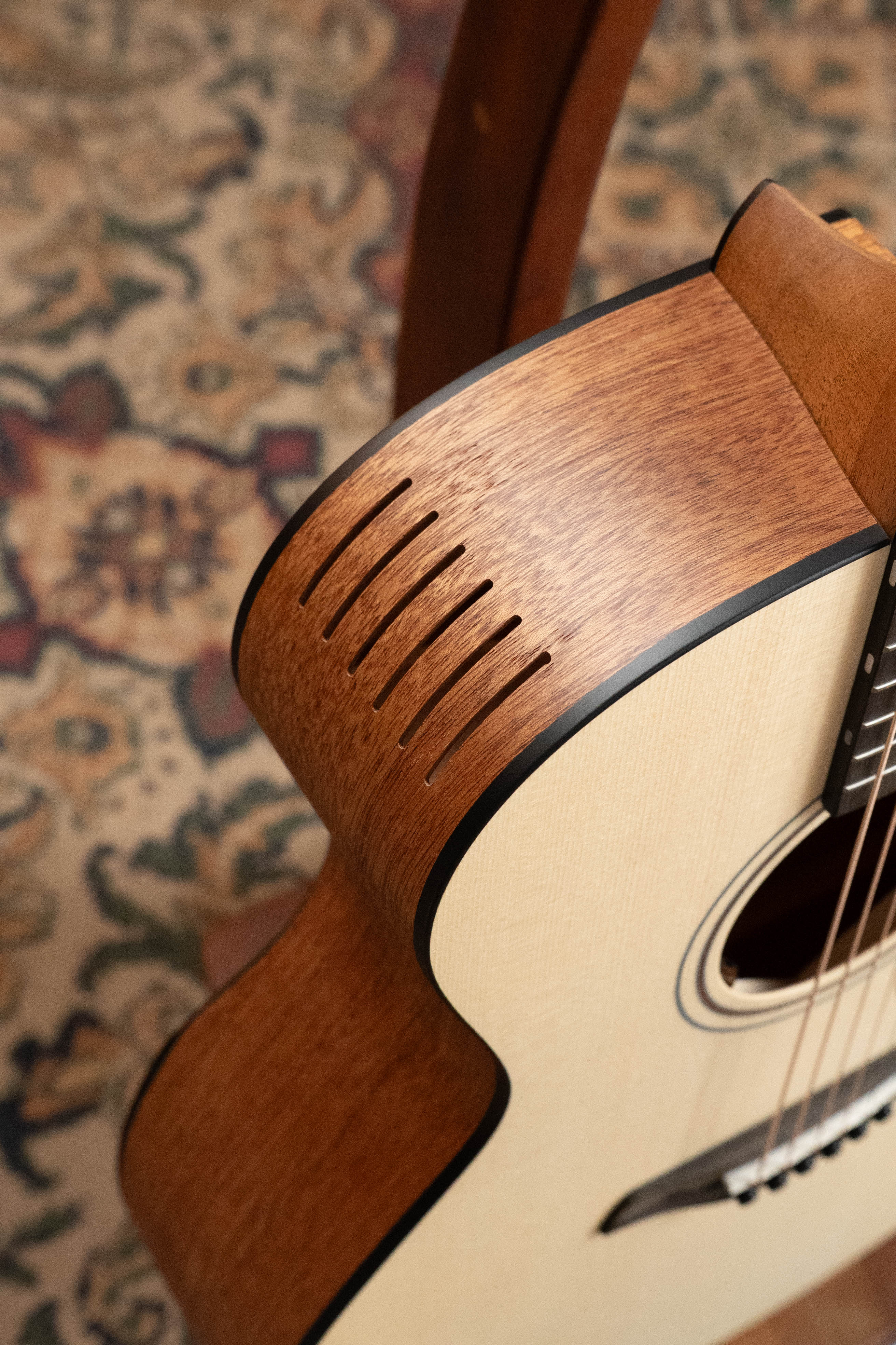 Furch Blue Performance EM a EAS-VTC Spruce/Mahogany Grand Auditorium Cutaway Acoustic Guitar #4462 - Image 9