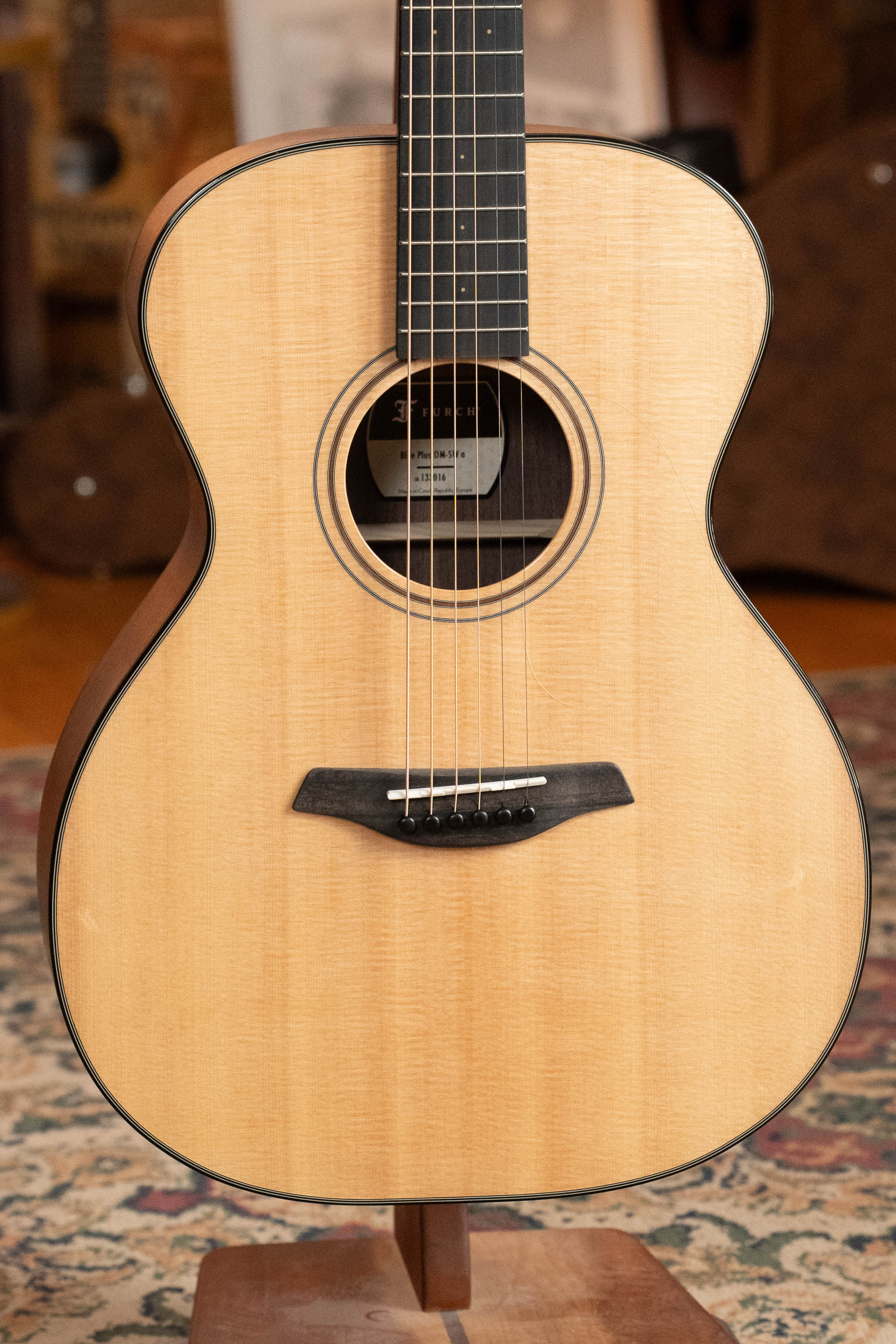 Furch Blue Plus Orchestra Model Guitar Spruce/Walnut Grand Auditorium Cutaway Acoustic Guitar  #3016 - Image 7