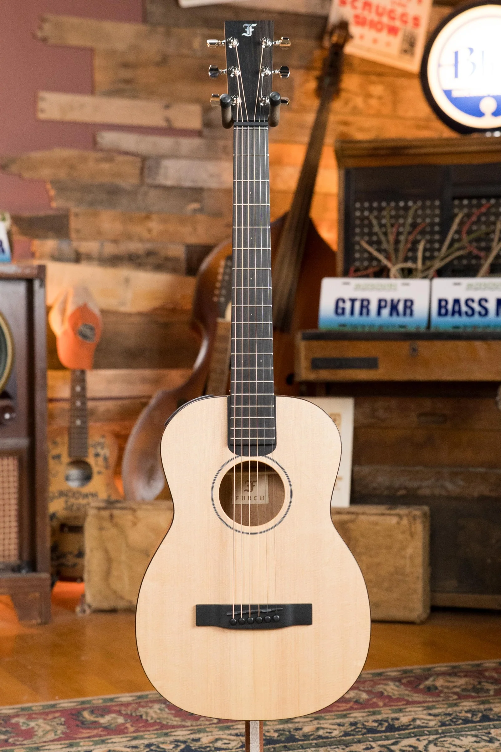 Furch Little Jane Sitka/Mahogany Foldable Travel Acoustic Guitar #0654 - Image 6