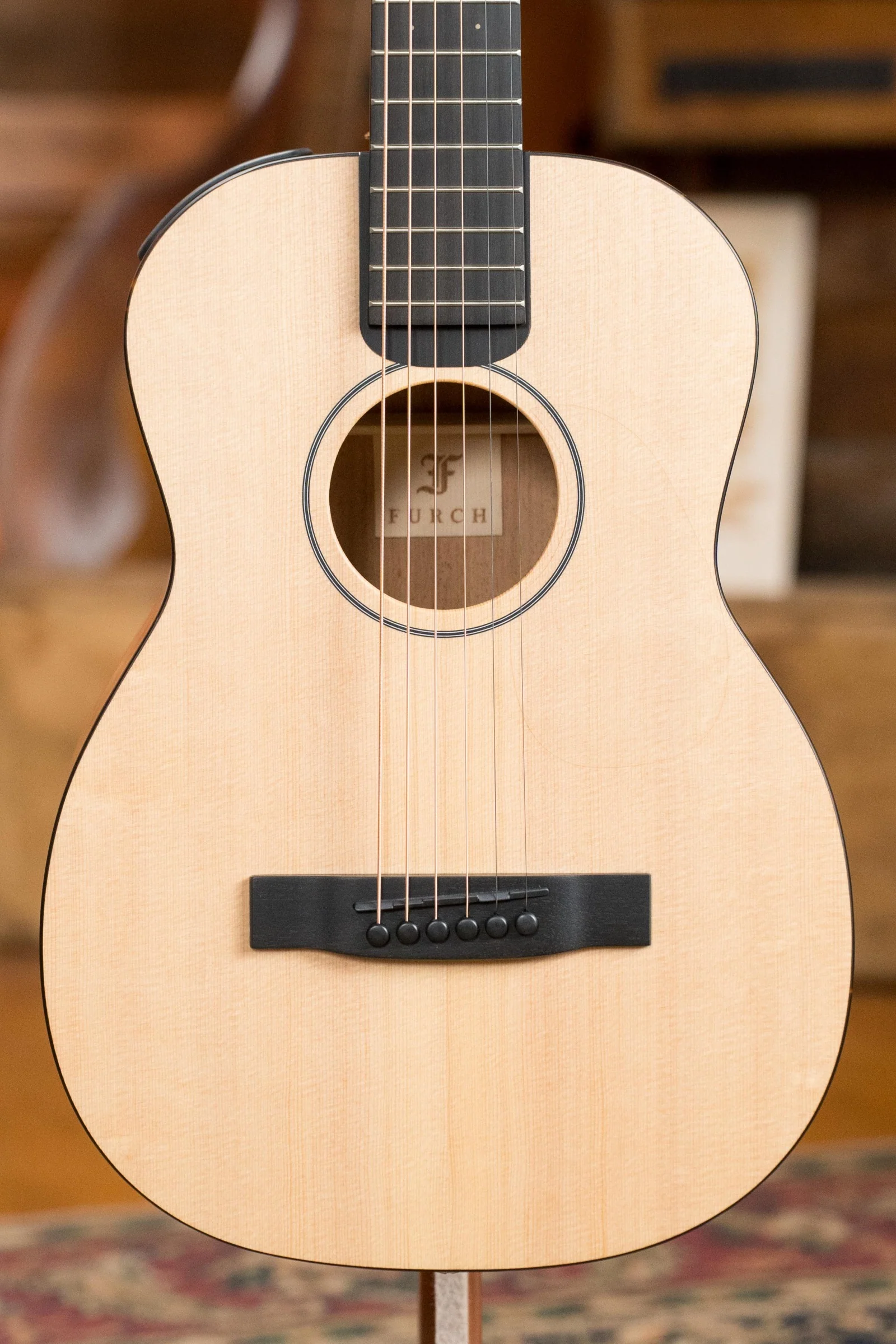 Furch Little Jane Sitka/Mahogany Foldable Travel Acoustic Guitar #0654 - Image 7