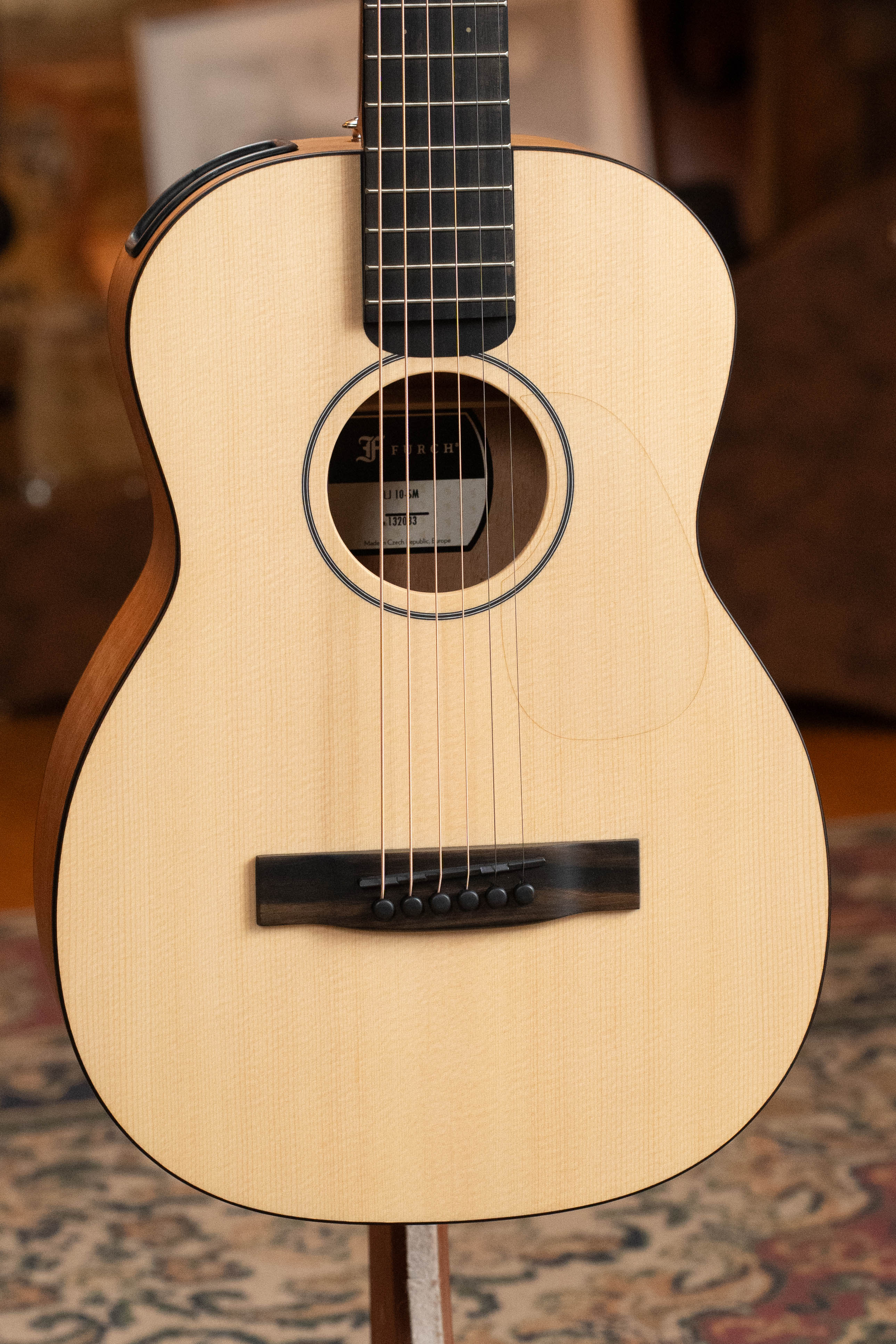 Furch Little Jane Sitka/Mahogany Foldable Travel Acoustic Guitar #2033 - Image 6