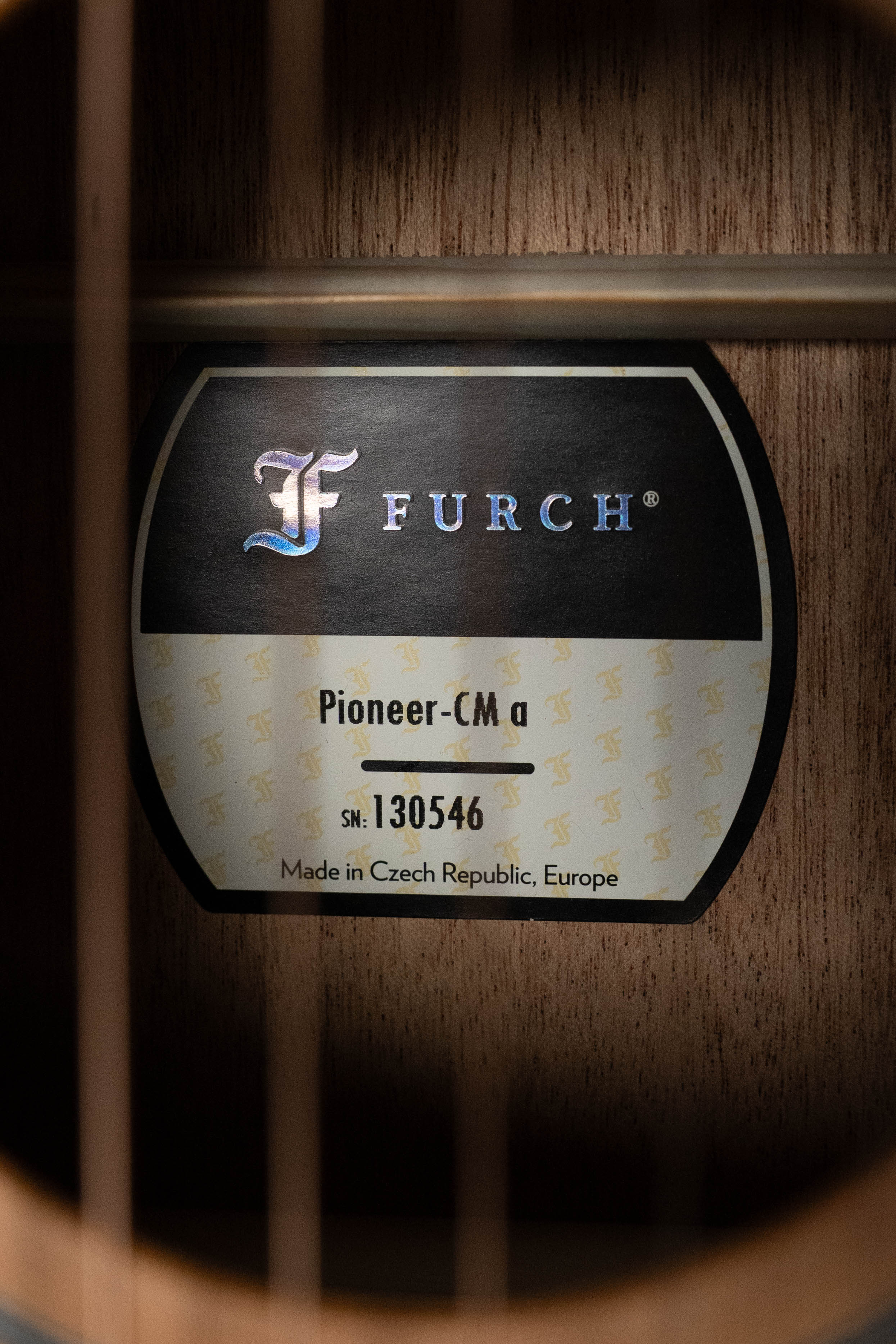 Furch Pioneer-CM Red Cedar/Mahogany Cutaway Travel Acoustic Guitar w/Soundport Boosters #0546 - Image 3