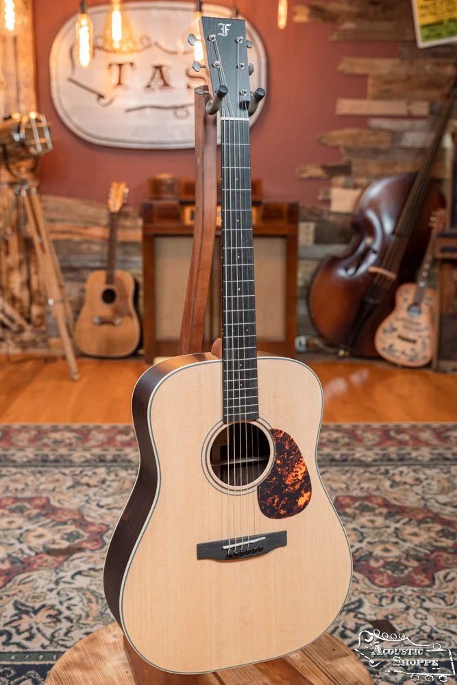 Furch Vintage 1 D-SR Sitka/Indian Rosewood Dreadnought Acoustic Guitar #5436 - Image 4
