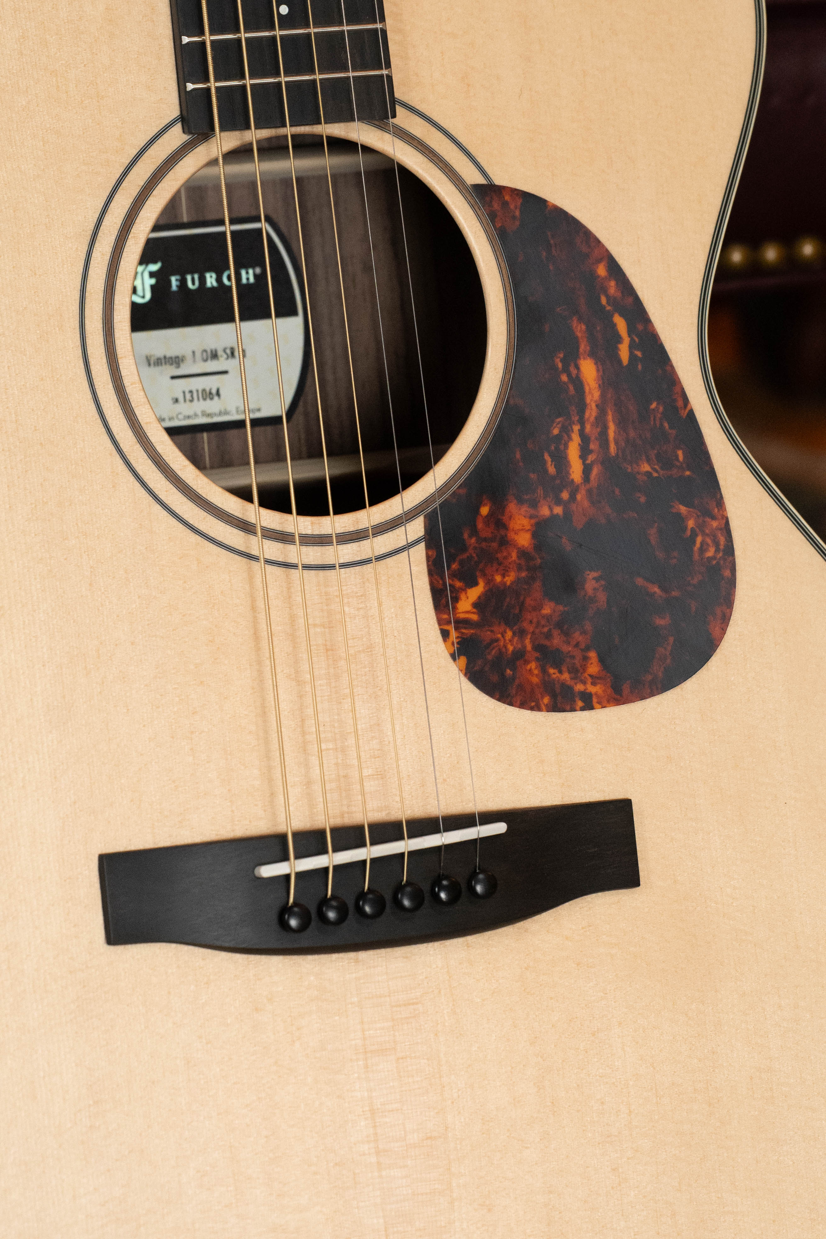 Furch Vintage 1 OM-SR a Spruce/Rosewood Orchestra Model Acoustic Guitar #1064 - Image 3