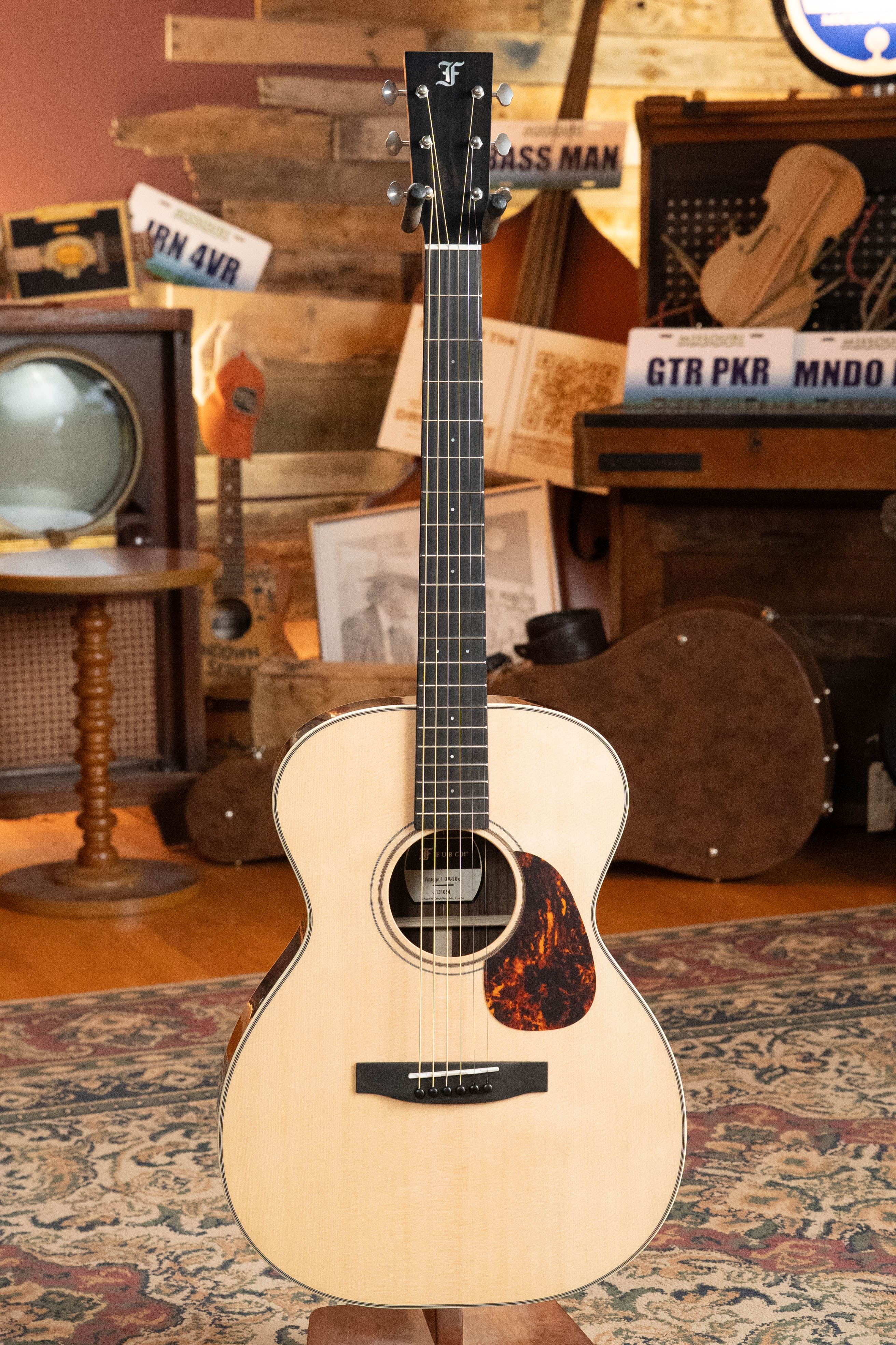 Furch Vintage 1 OM-SR a Spruce/Rosewood Orchestra Model Acoustic Guitar #1064 - Image 6