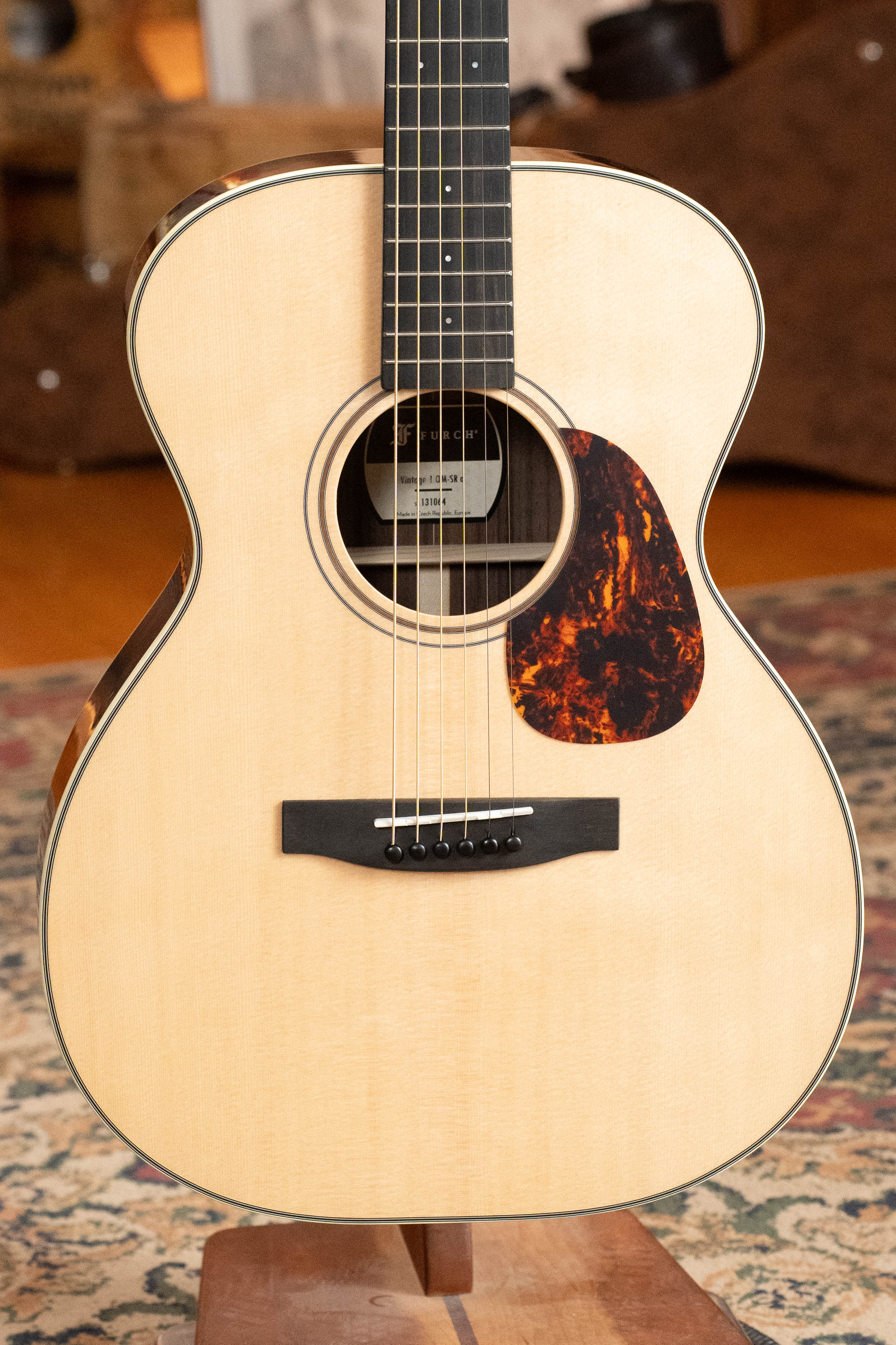 Furch Vintage 1 OM-SR a Spruce/Rosewood Orchestra Model Acoustic Guitar #1064 - Image 7