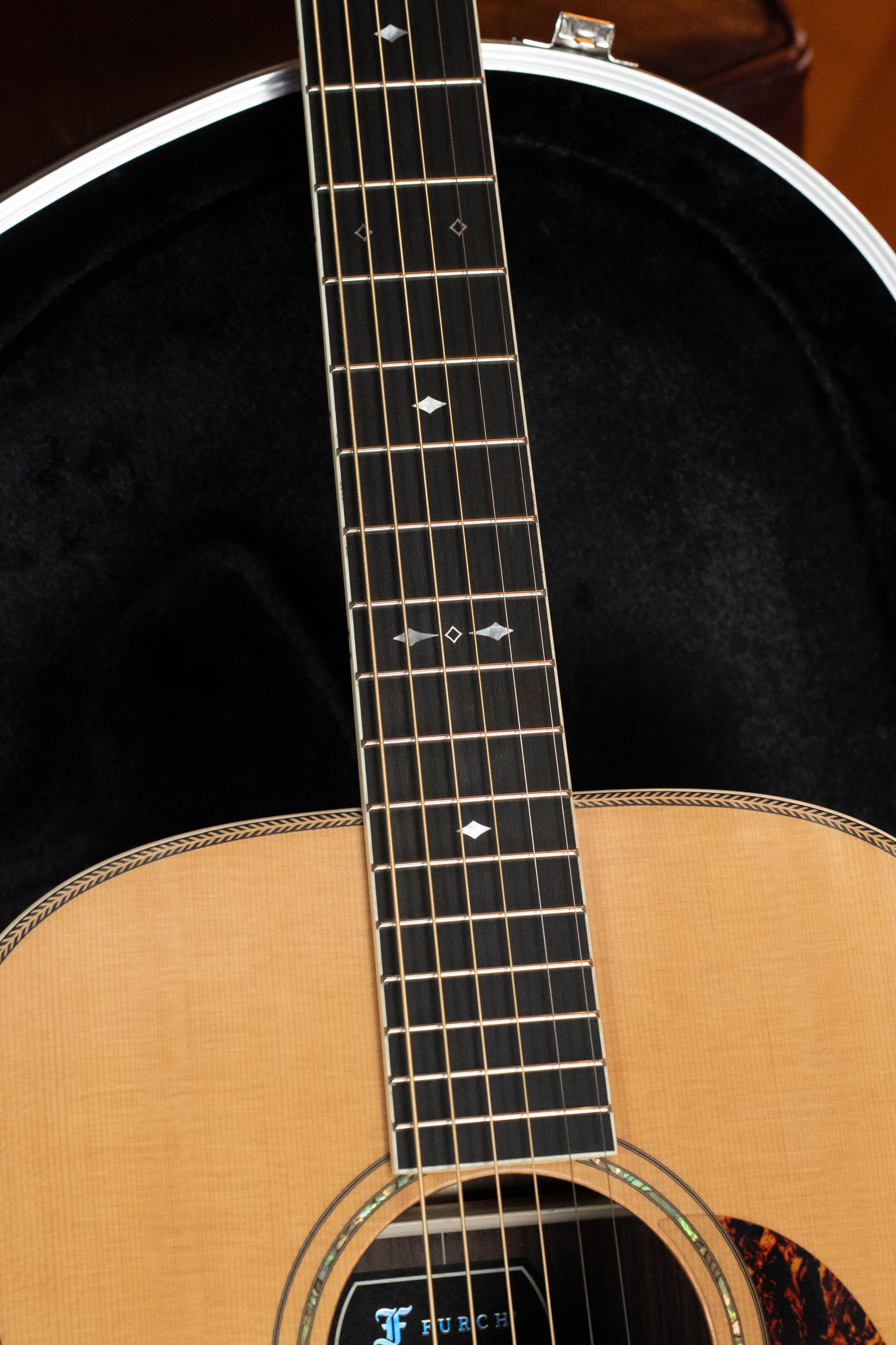 Furch Vintage 2 D-SRa Spruce/Rosewood Dreadnought Acoustic Guitar #4439 - Image 4