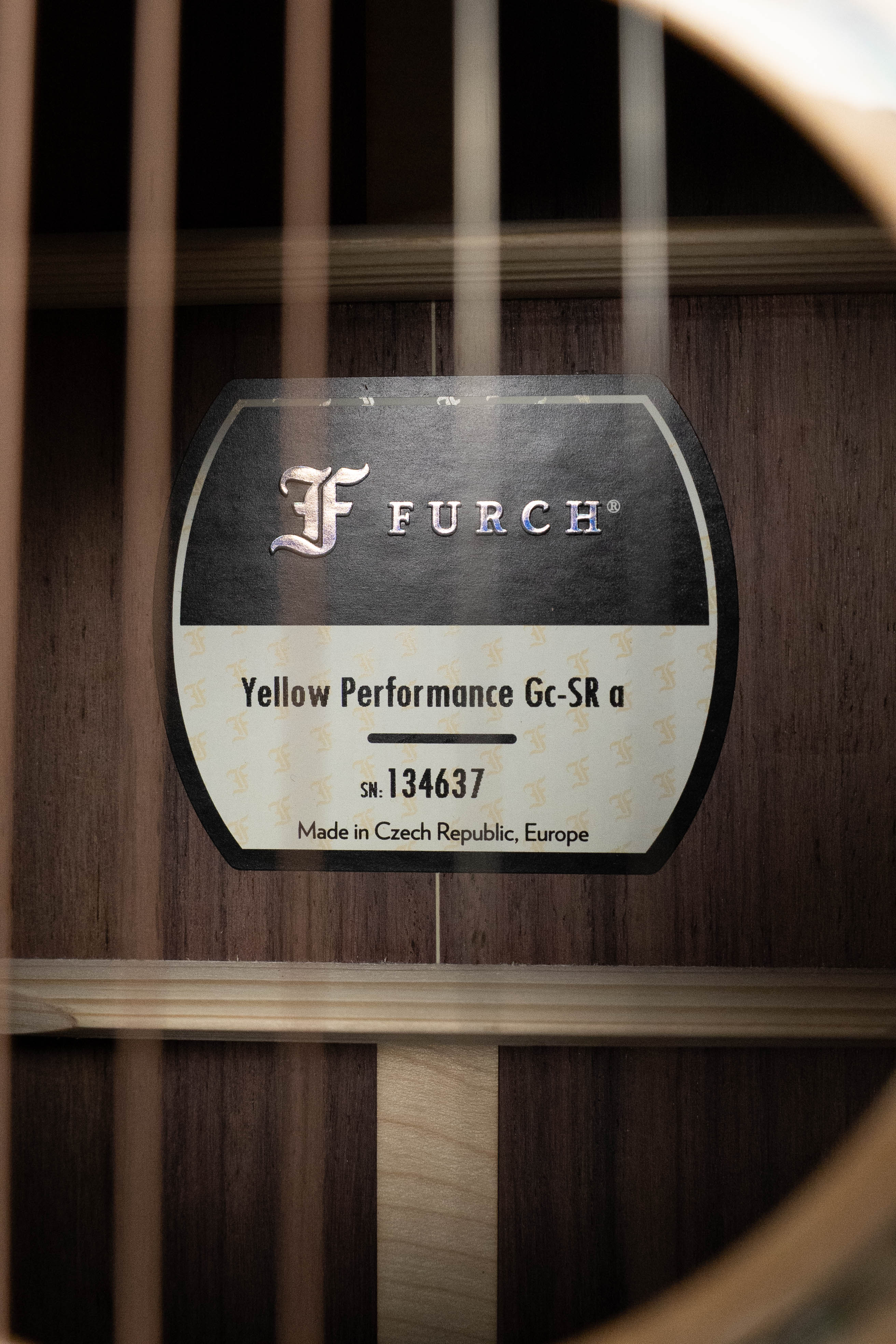 Furch Yellow Performance Gc-SR a Stika/Rosewood Grand Auditorium Cutaway Acoustic Guitar #4637 - Image 4