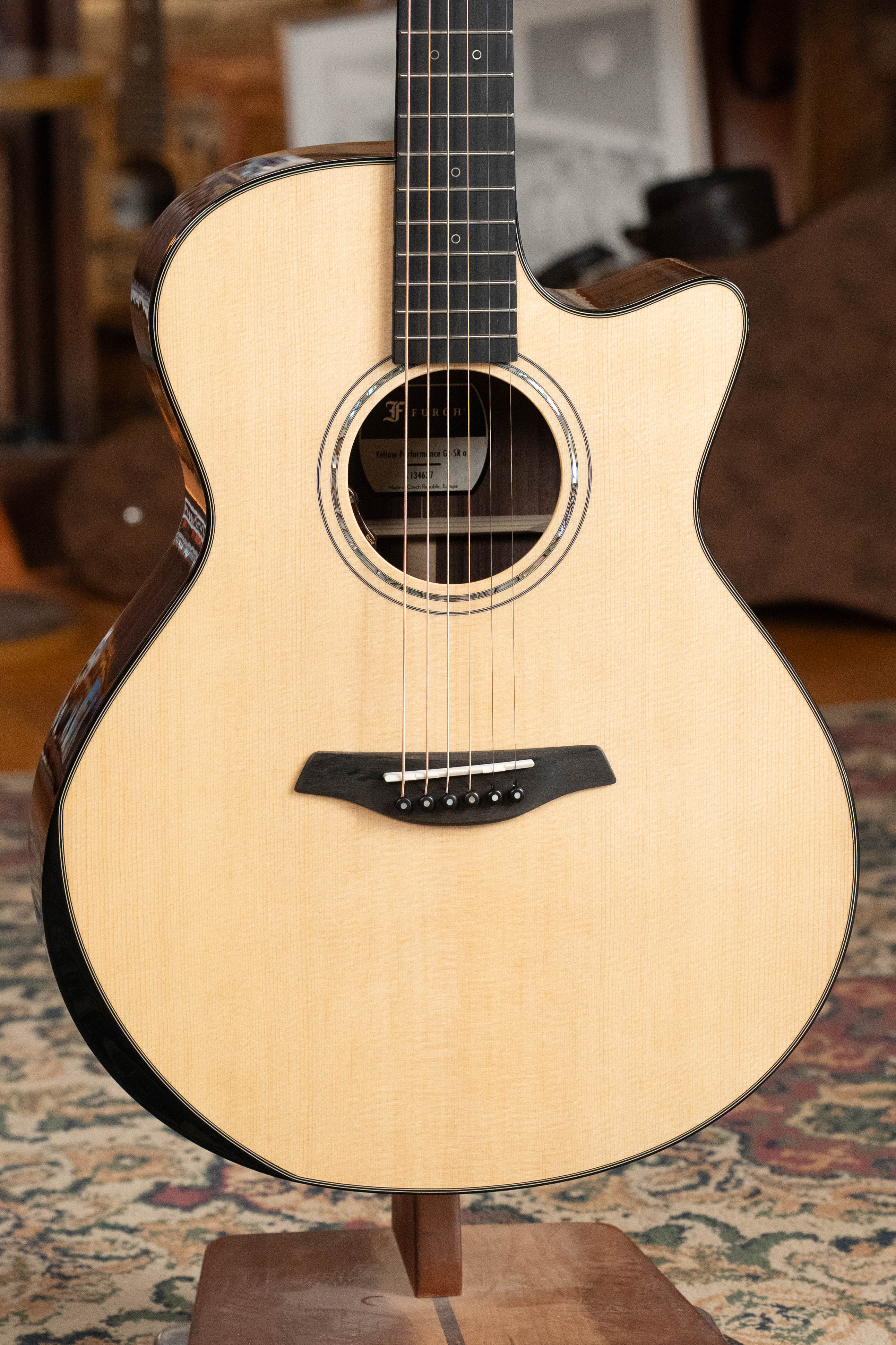 Furch Yellow Performance Gc-SR a Stika/Rosewood Grand Auditorium Cutaway Acoustic Guitar #4637 - Image 7