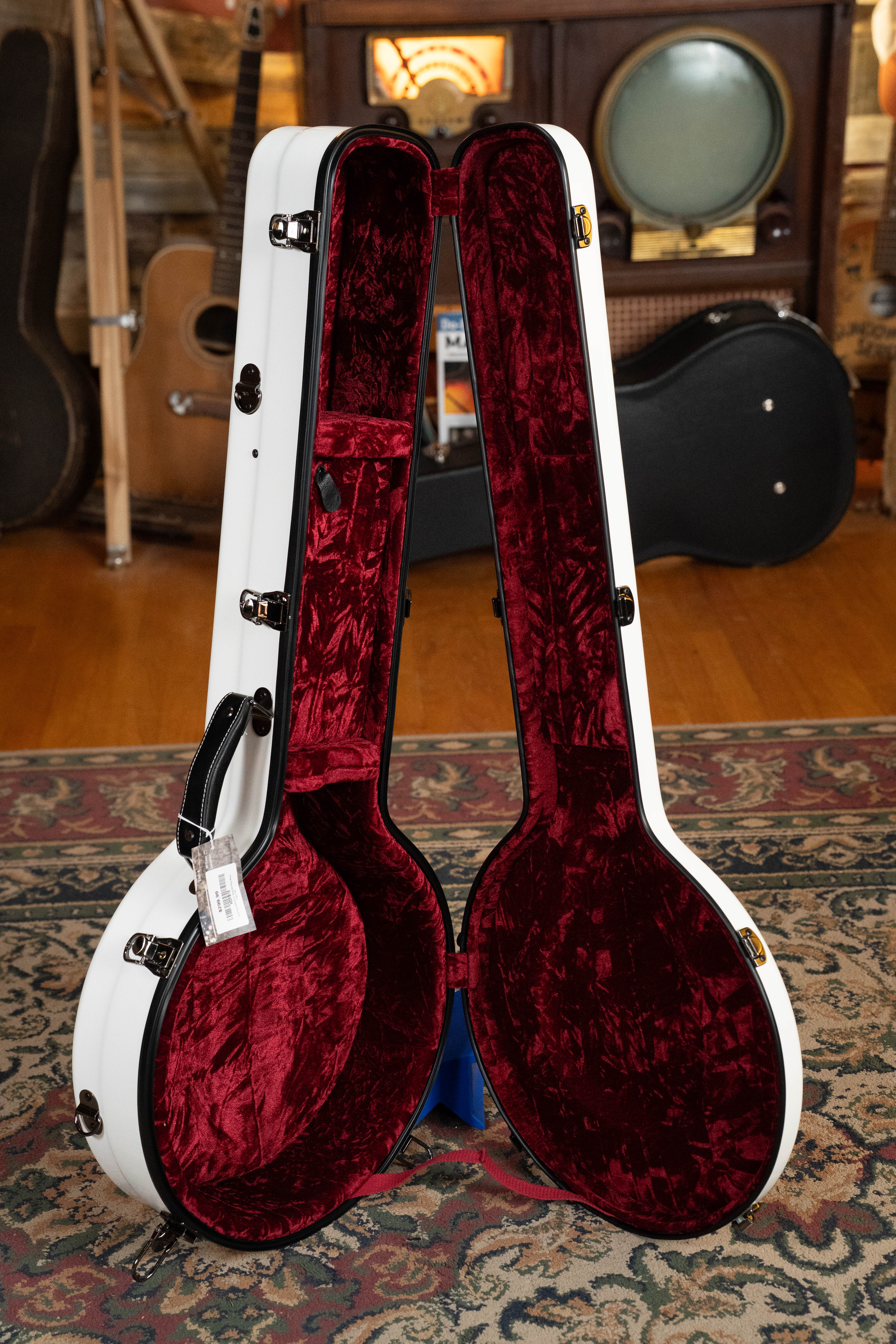 Gold Tone HDFB16 14" Resonator Banjo White Flight Case - Image 6