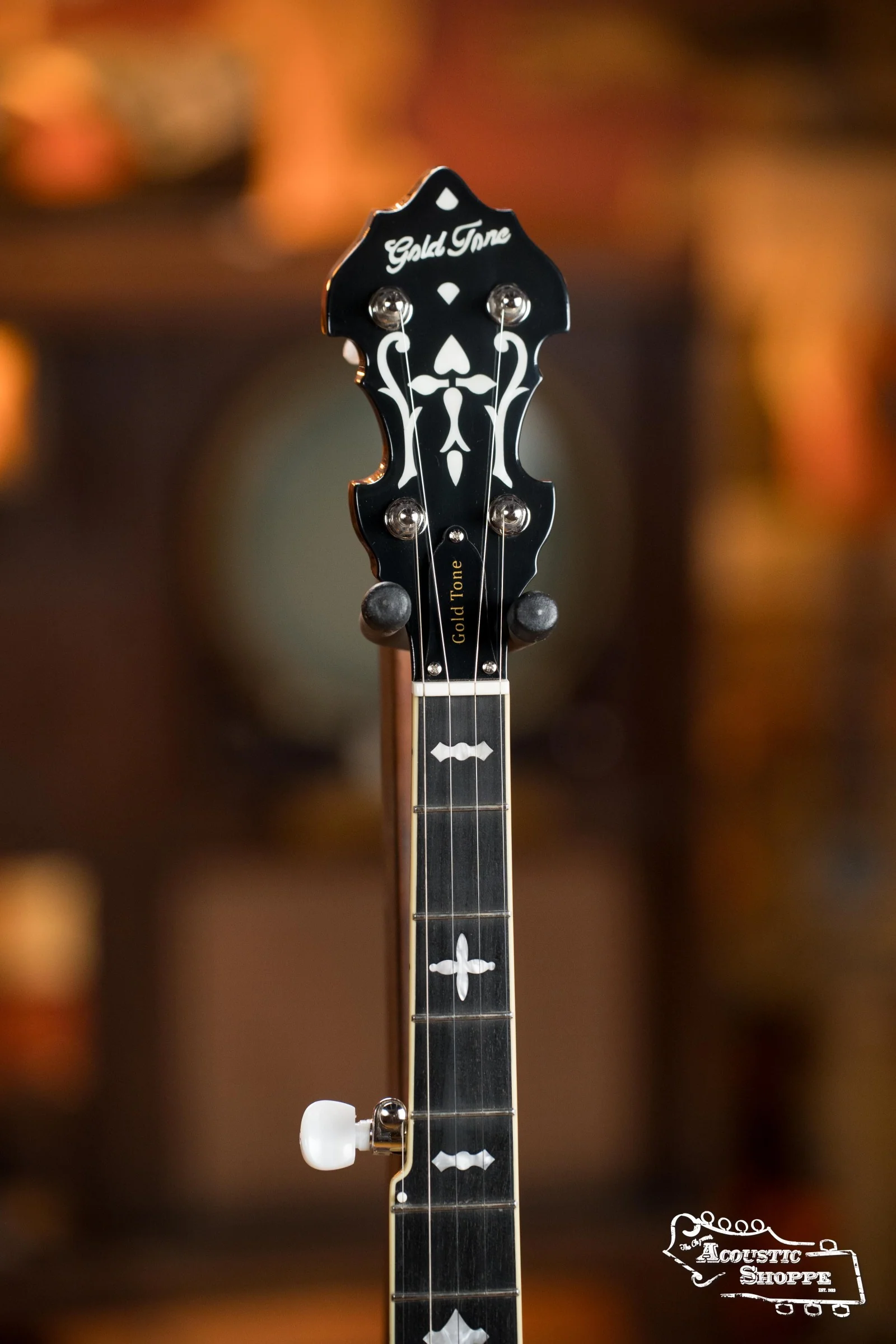 Gold Tone Mastertone OB-3 Orange Blossom "Twanger" Pre-War Style Resonator Banjo #1472 - Image 22