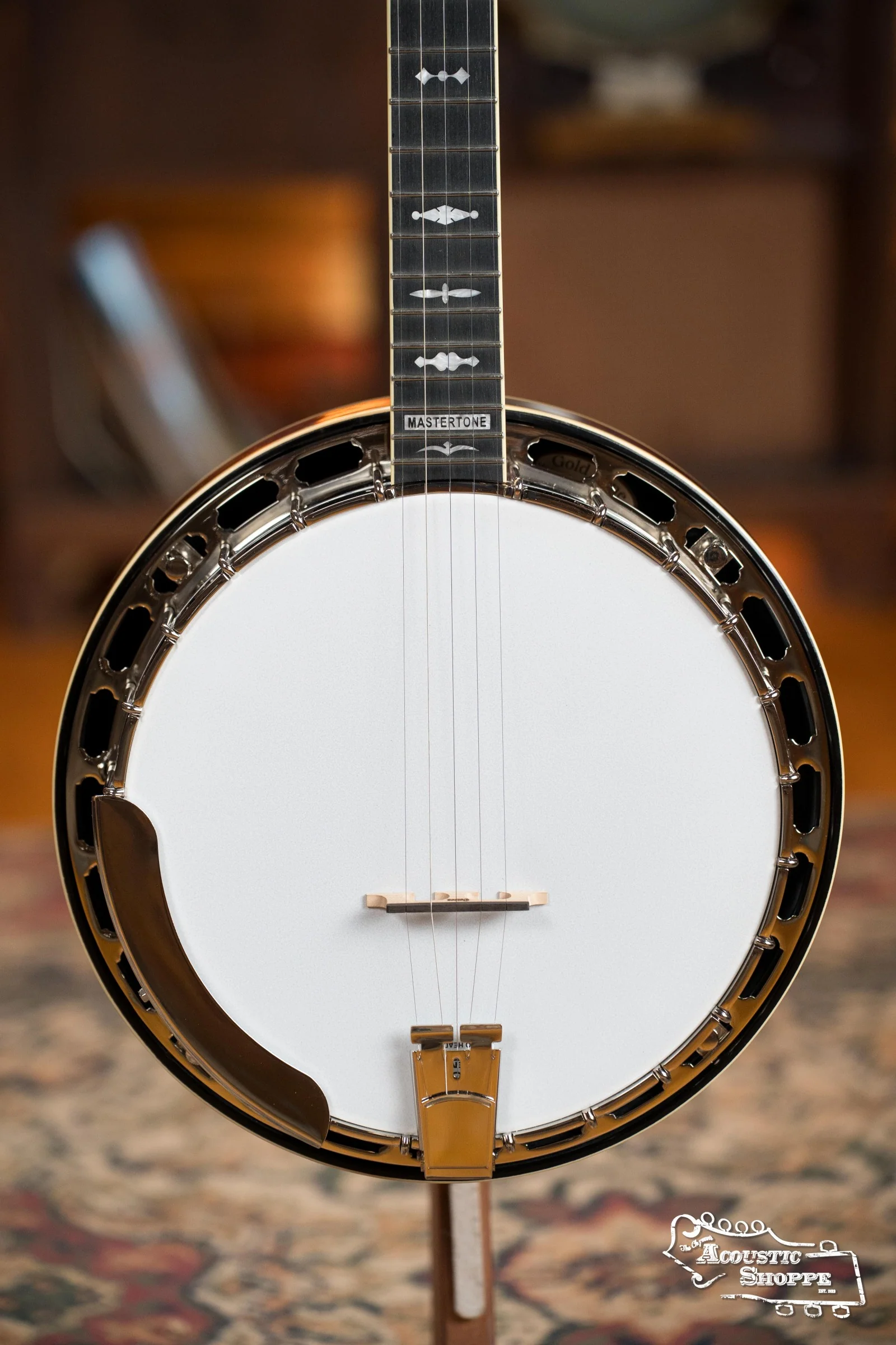 Gold Tone Mastertone OB-3 Orange Blossom "Twanger" Pre-War Style Resonator Banjo #1472 - Image 3