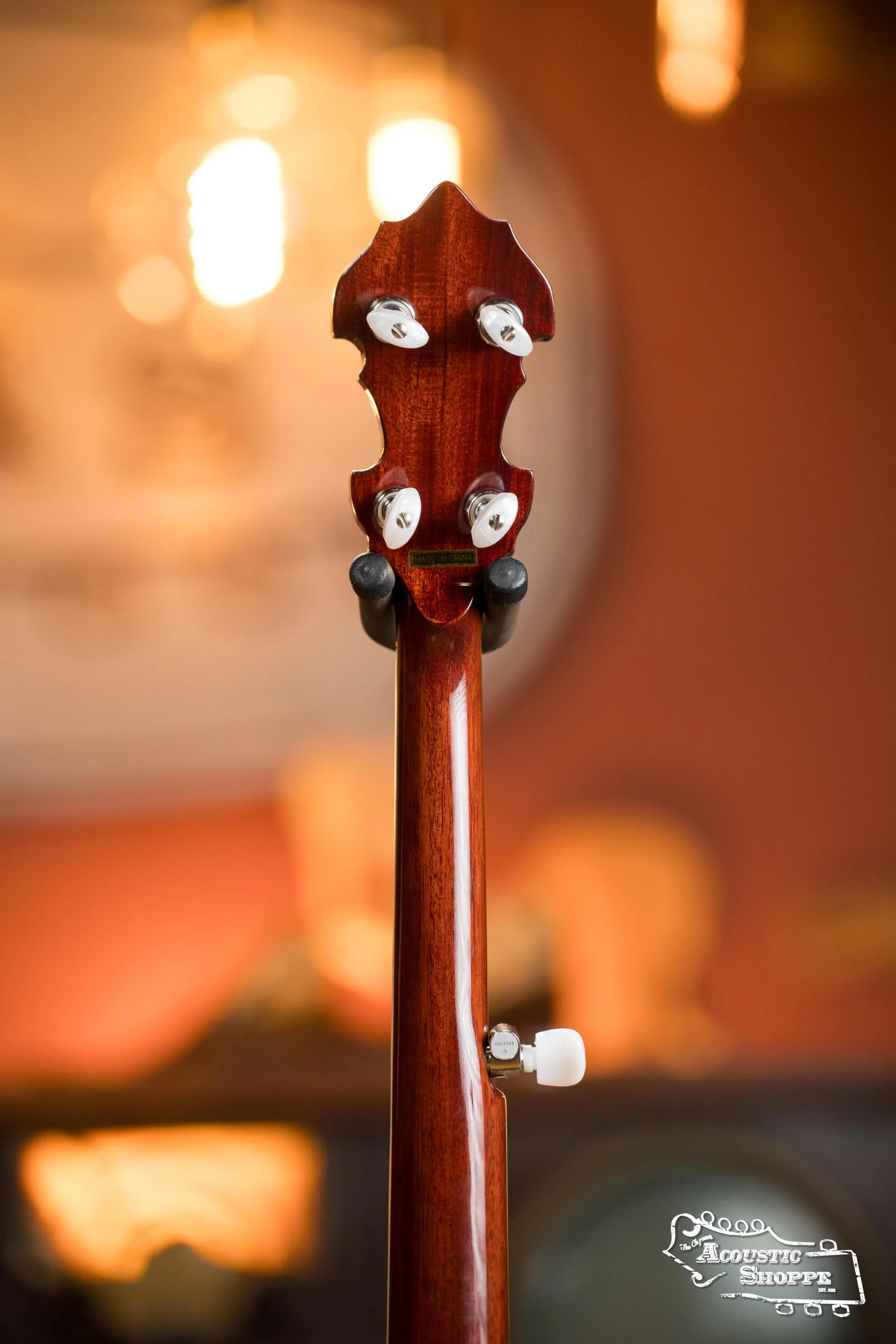Gold Tone Mastertone OB-3 Orange Blossom "Twanger" Pre-War Style Resonator Banjo #1472 - Image 5