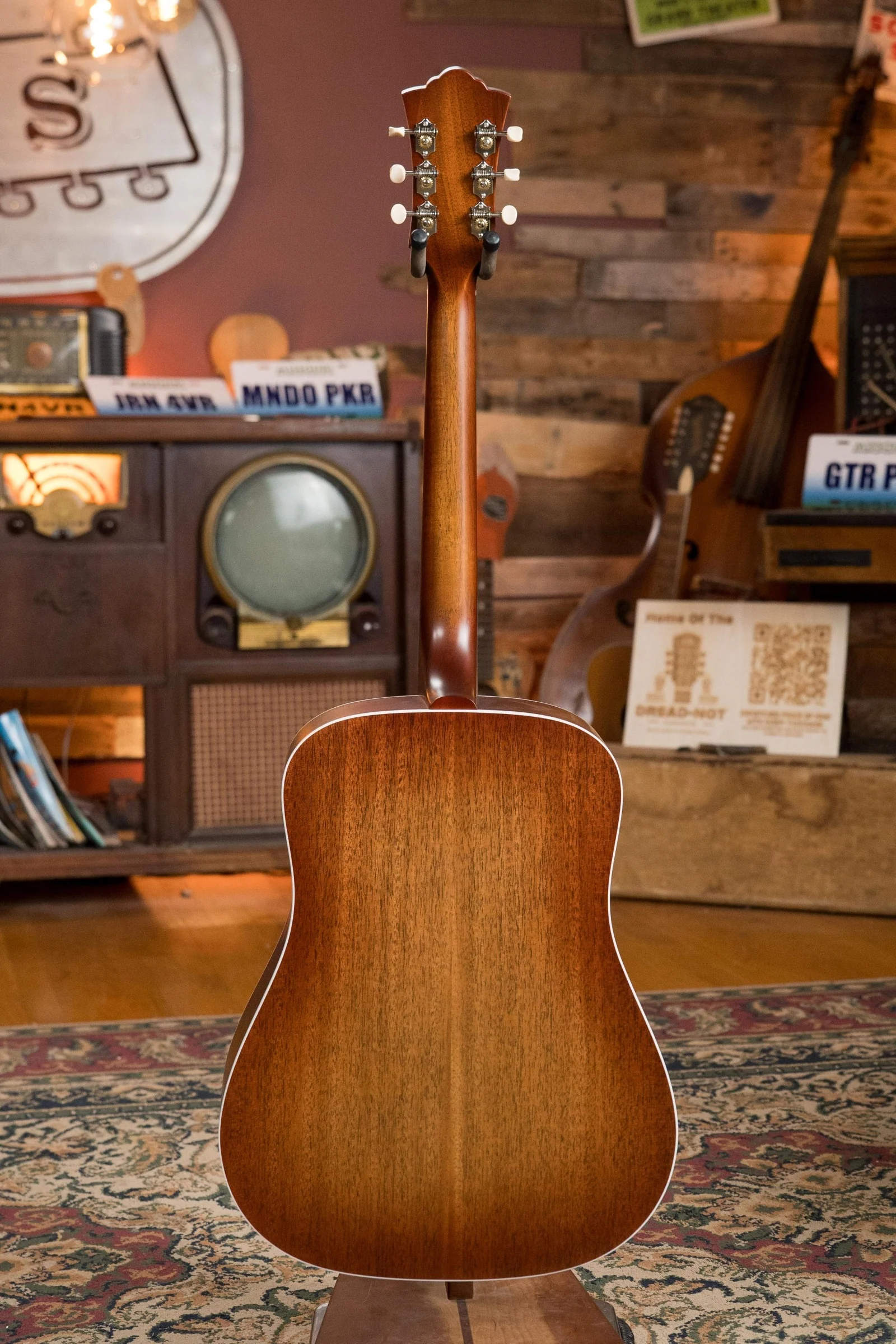 Guild D-40 Standard Sitka/Mahogany Pacific Sunset Burst Dreadnought Acoustic Guitar #0277 - Image 10