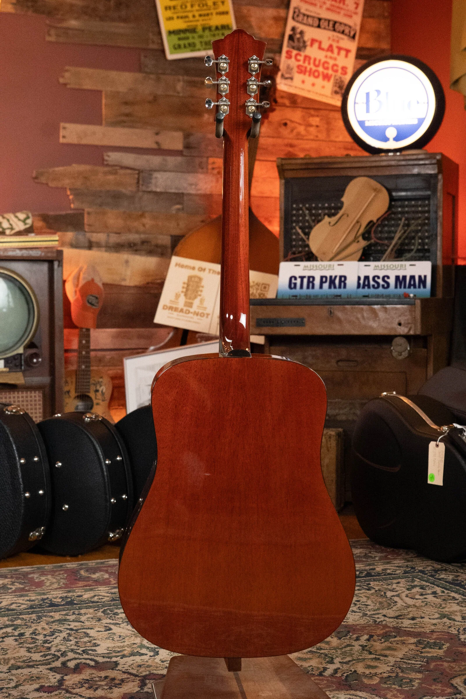 Guild D-40 Traditional Sitka/Mahogany Natural Dreadnought Acoustic Guitar #0467 - Image 10