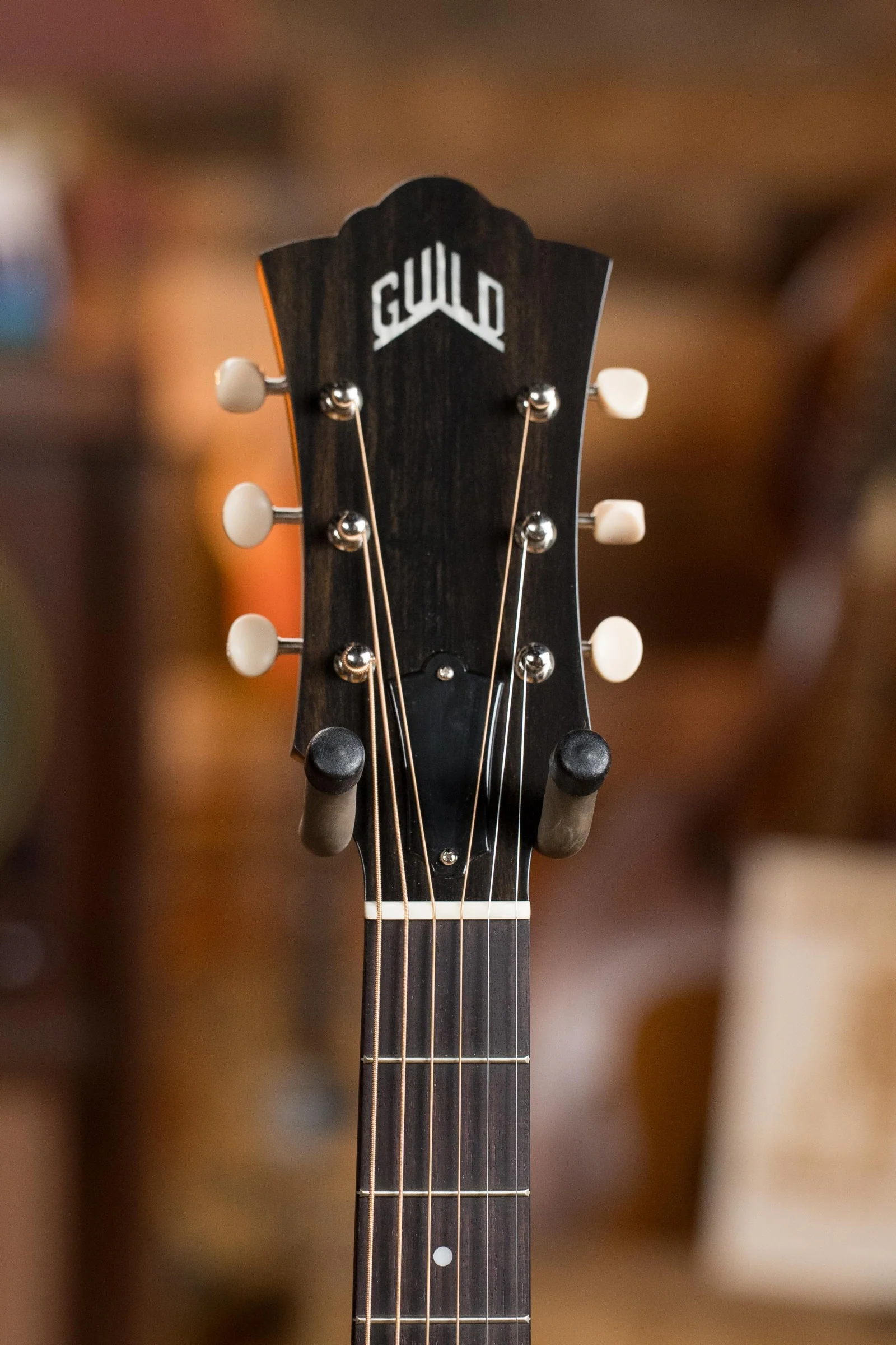 Guild F-40 Standard Sitka/Mahogany Pacific Sunset Burst Jumbo Acoustic Guitar #0068 - Image 9