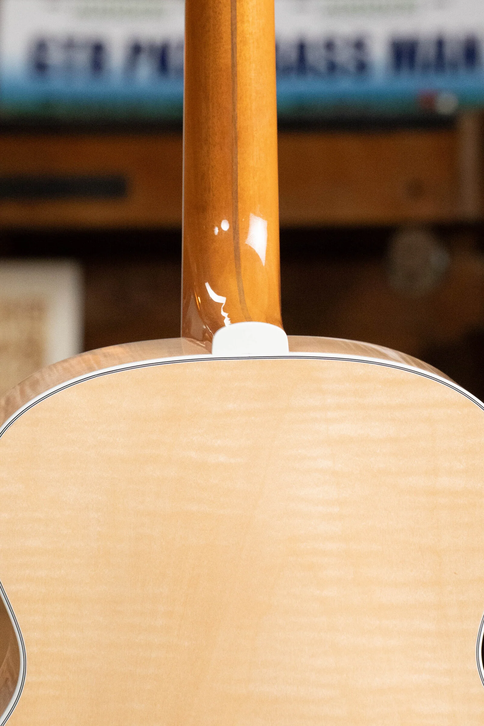 Guild F-512E Sitka/Flamed Maple 12 String Maple Blonde Jumbo Guitar w/LR Baggs Electronics #0556 - Image 13