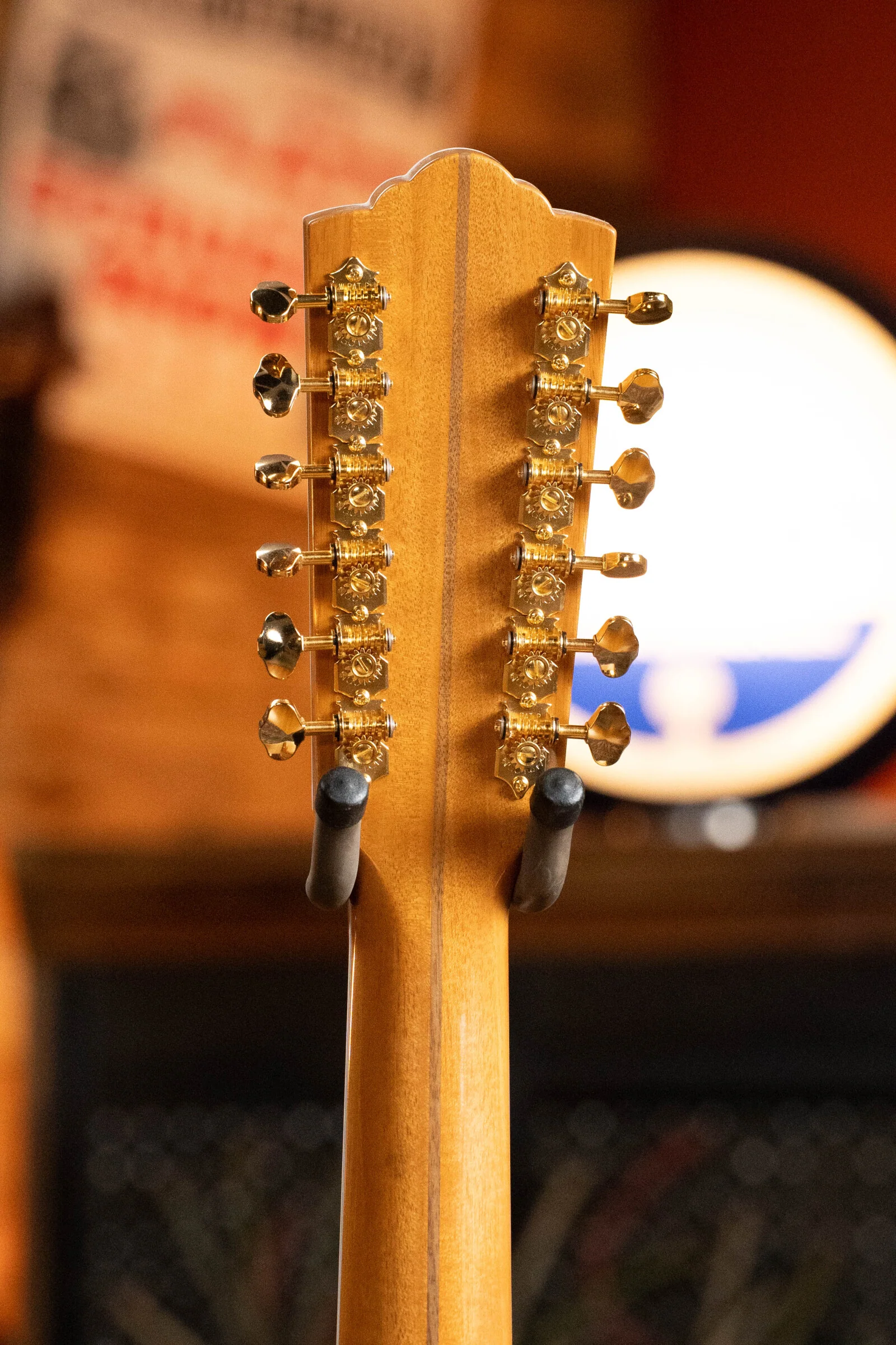 Guild F-512E Sitka/Flamed Maple 12 String Maple Blonde Jumbo Guitar w/LR Baggs Electronics #0556 - Image 14