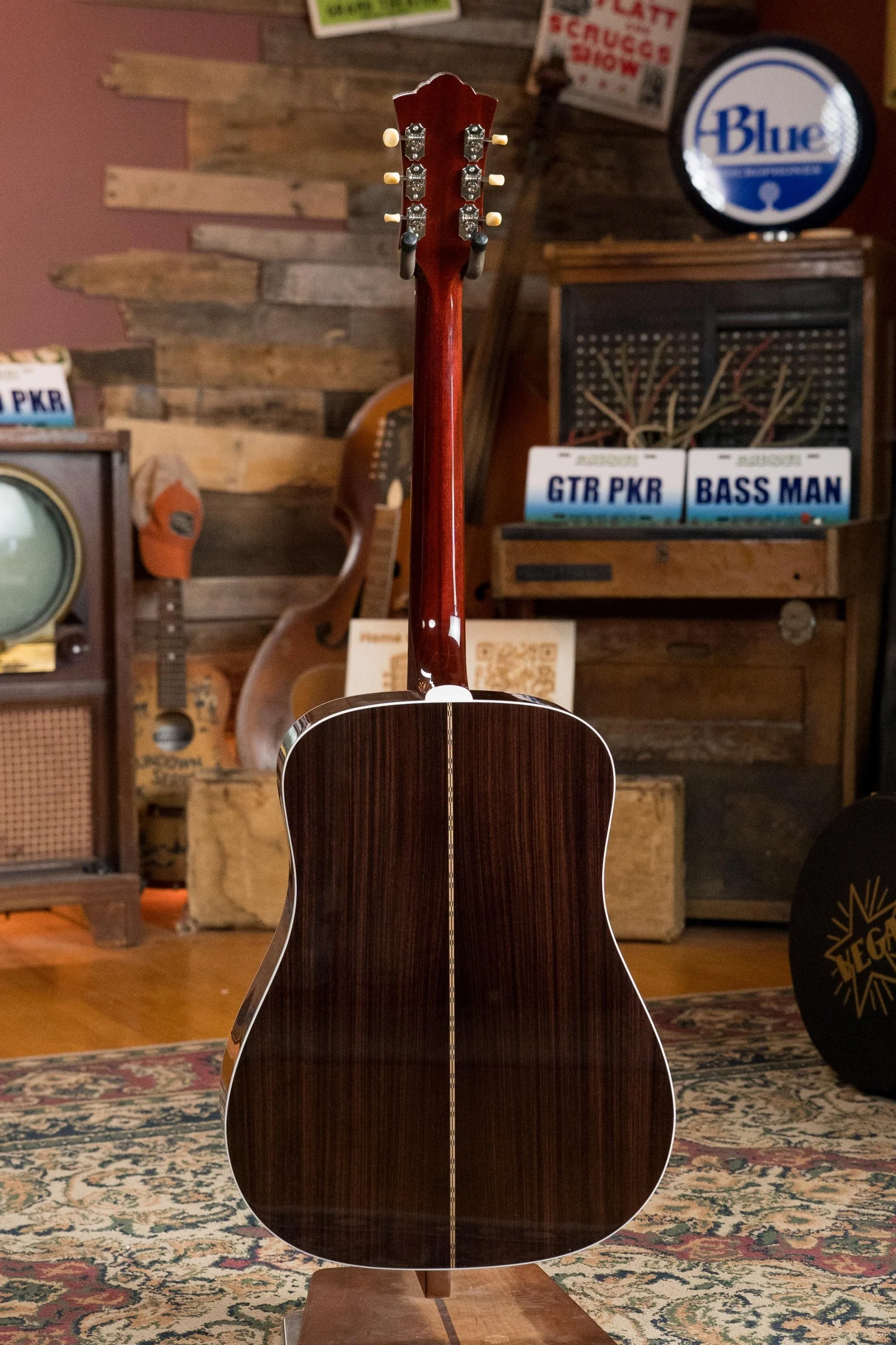 Guild Limited Edition 21 of 25 D-50T Herringbone Spruce/Rosewood Dreadnought Acoustic Guitar #0305 - Image 11