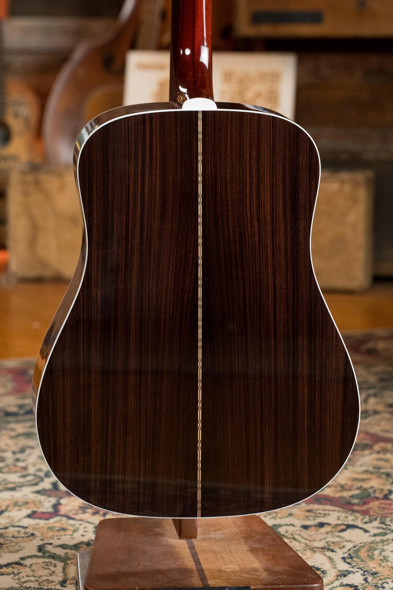 Guild Limited Edition 21 of 25 D-50T Herringbone Spruce/Rosewood Dreadnought Acoustic Guitar #0305 - Image 12